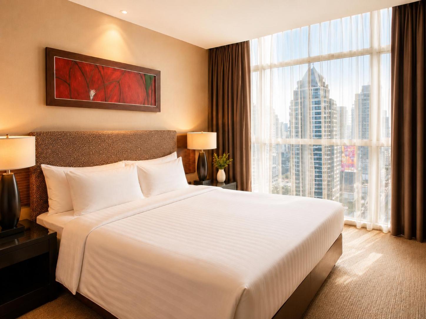 1 Bedroom, Horizon, Suite, Bathtub, High Floor