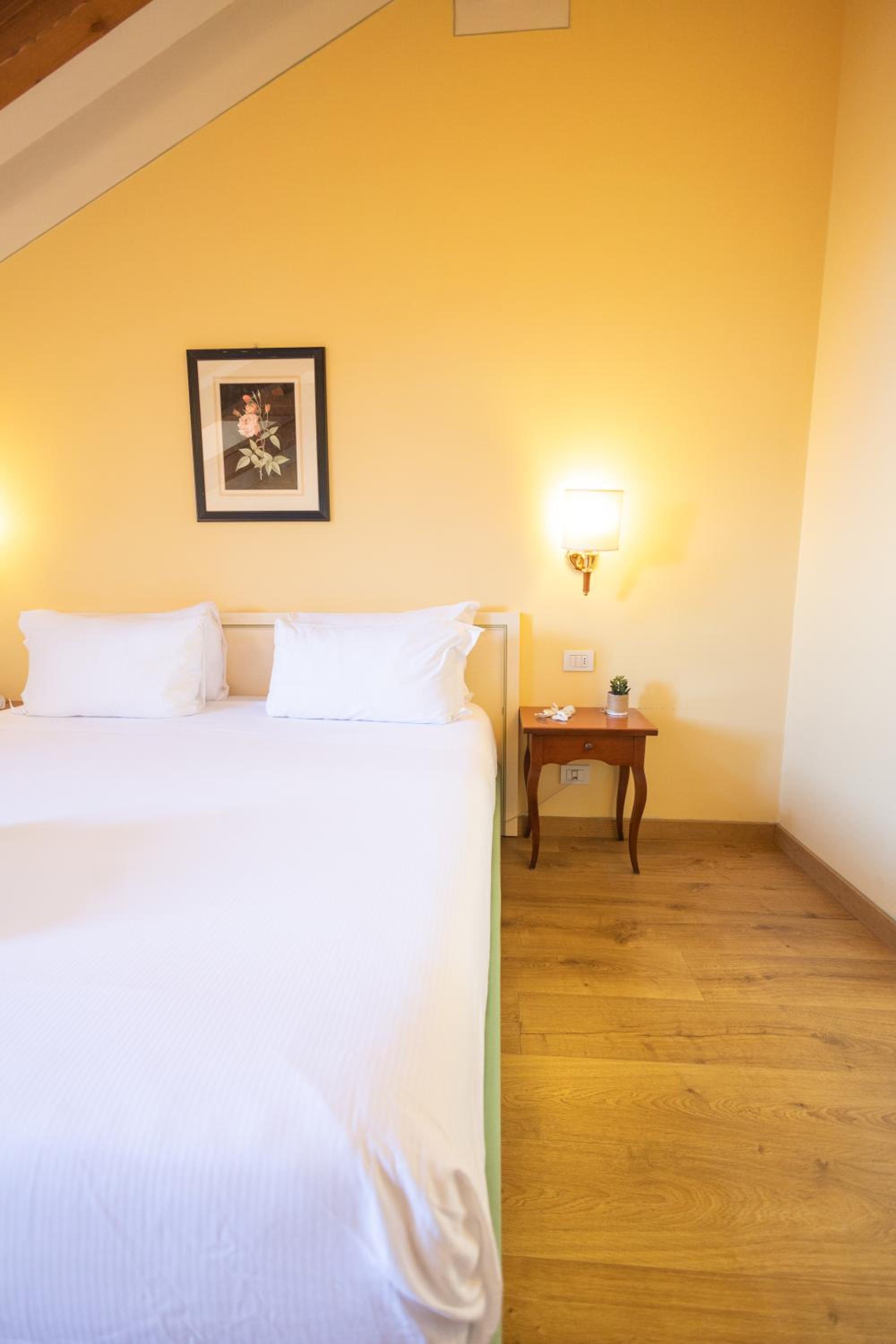 Room, Double or Twin Bed, Lake View, Attic، Hotel Pallanza 3/3