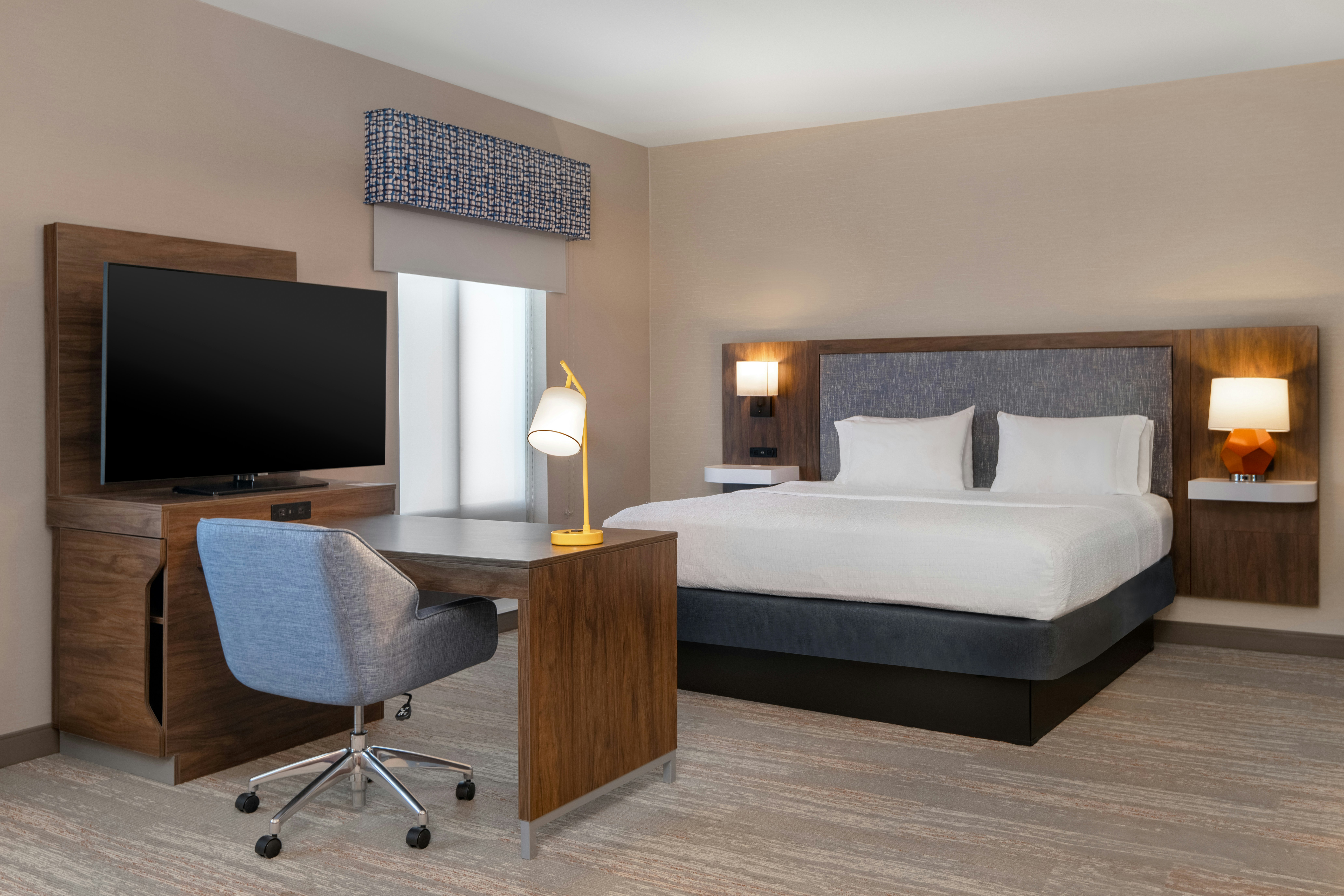 Studio, King Bed, Sofa