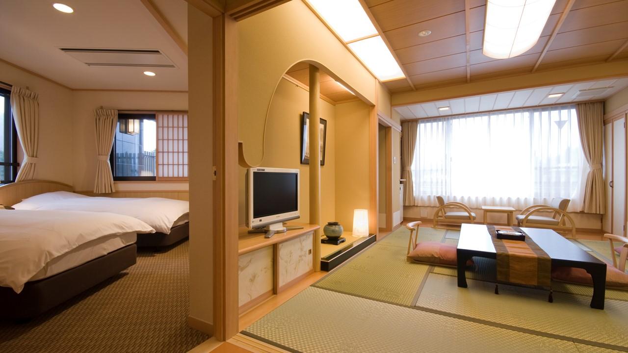 Japanese Western, Deluxe, with View, Outdoor Bath