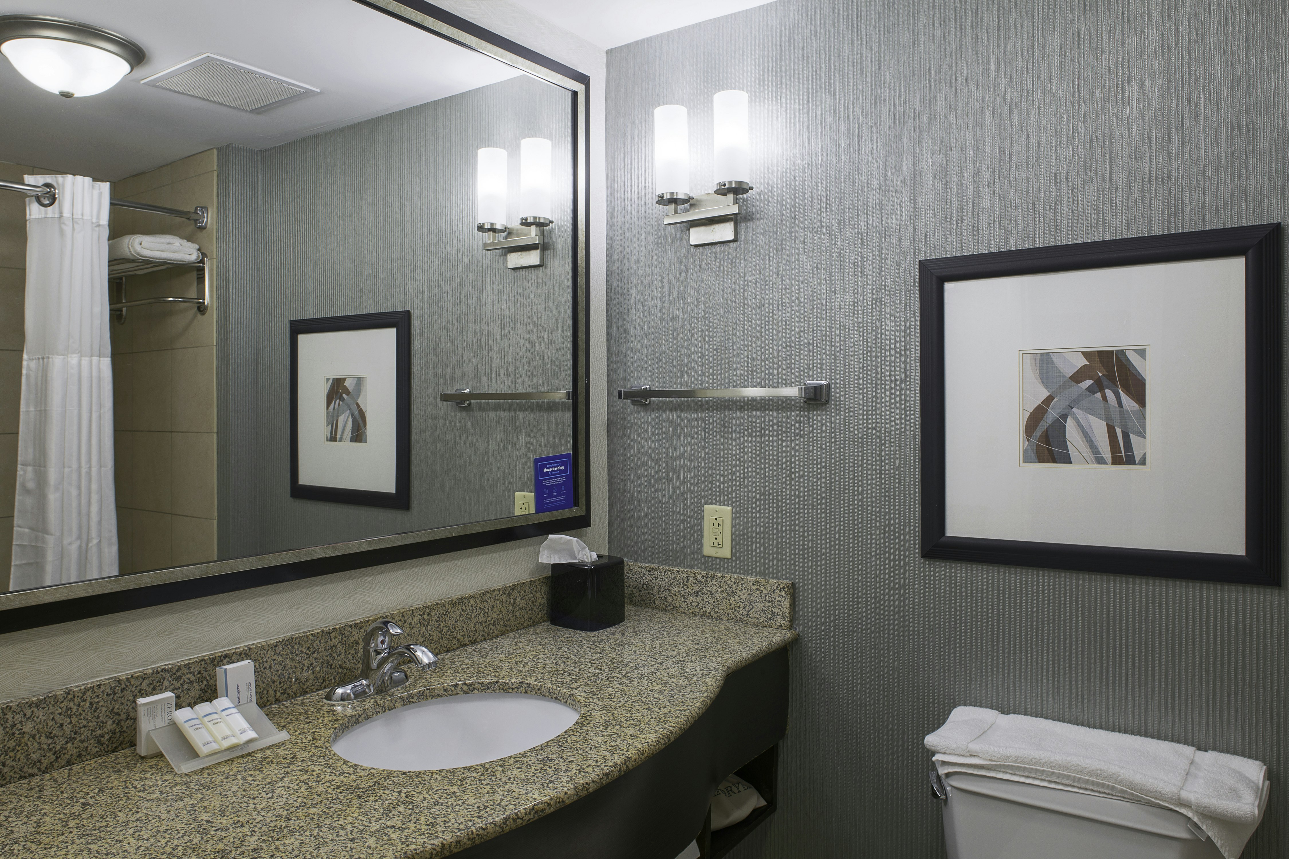 غرفة بسرير كينج بغرفة نوم واحدة لذوي الإعاقة، HILTON GARDEN INN JONESBORO 5/6