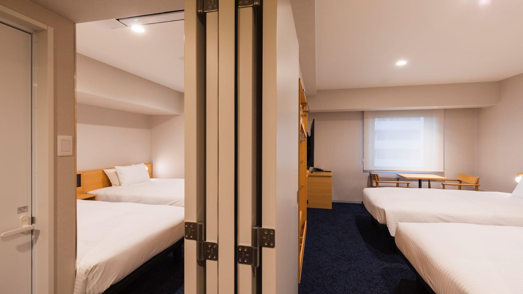 Connecting, Twin Beds, Hydromassage