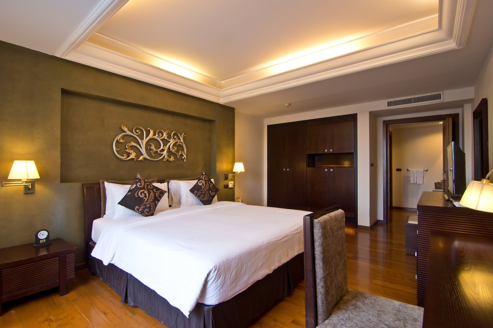 جناح بسرير مزدوج بغرفة نوم واحدة، Lk Mantra Pura Resort 2/4