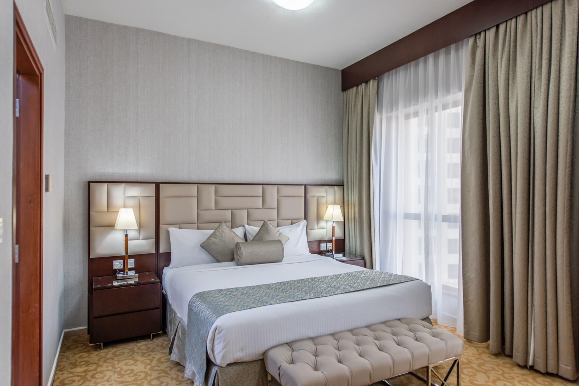 غرفة بريميوم بشرفة بغرفة نوم واحدة، Suha JBR 3/4