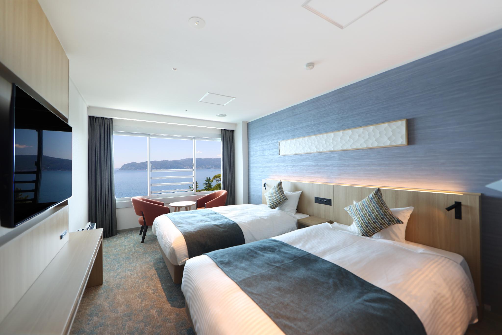 Semi Room, Ocean, Superior, 2 Semi Double Beds