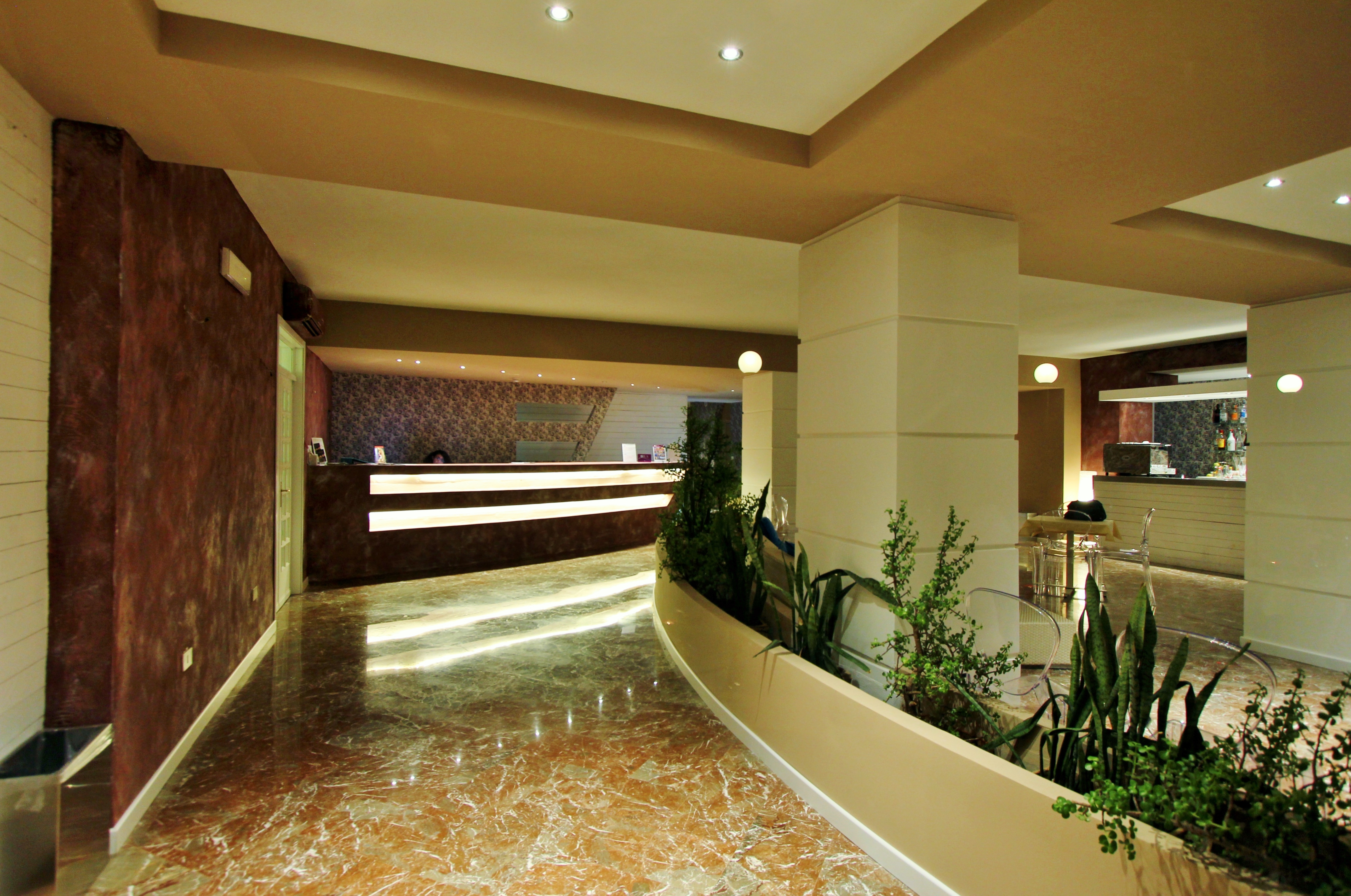 Lobby at Hotel Baia Azzurra, TAORMINA