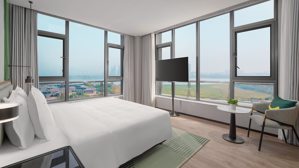 1 Bedroom, Suite, Single Bed, Dining Area، Holiday Inn Wuhan Houguan Lake by IHG 2/6