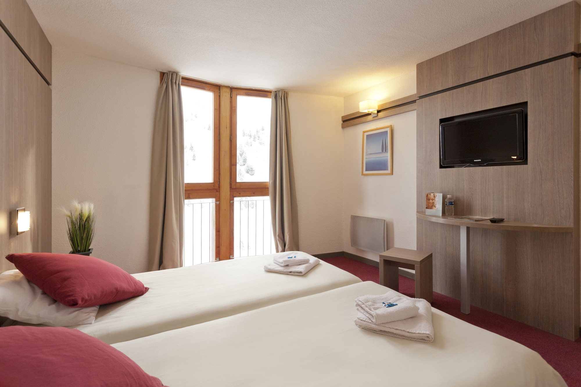 غرفة عائلية بسرير بطابقين، Hotel Club Mmv Les Melezes 5/6