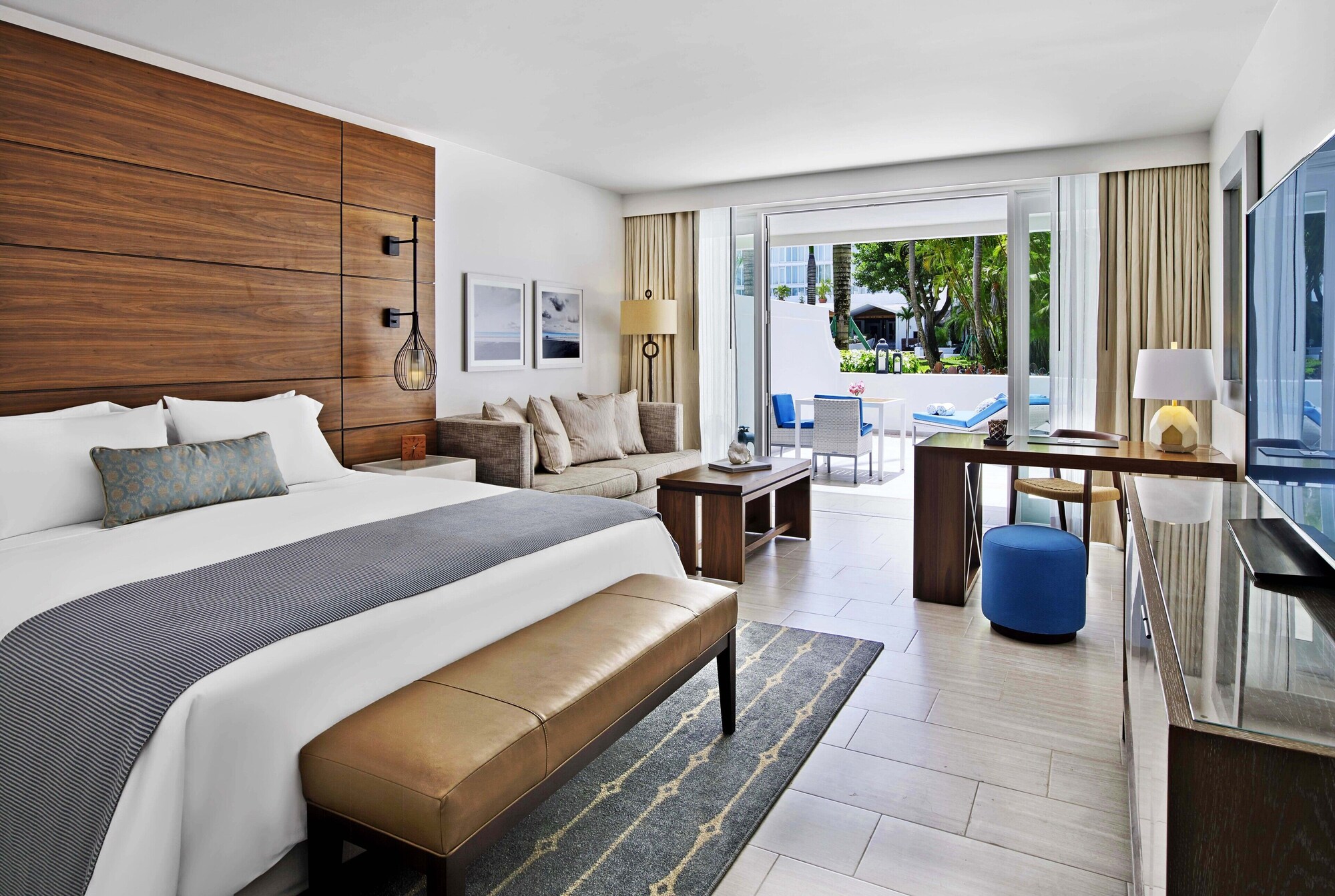 Villa, King Bed, Pool Side, Balcony