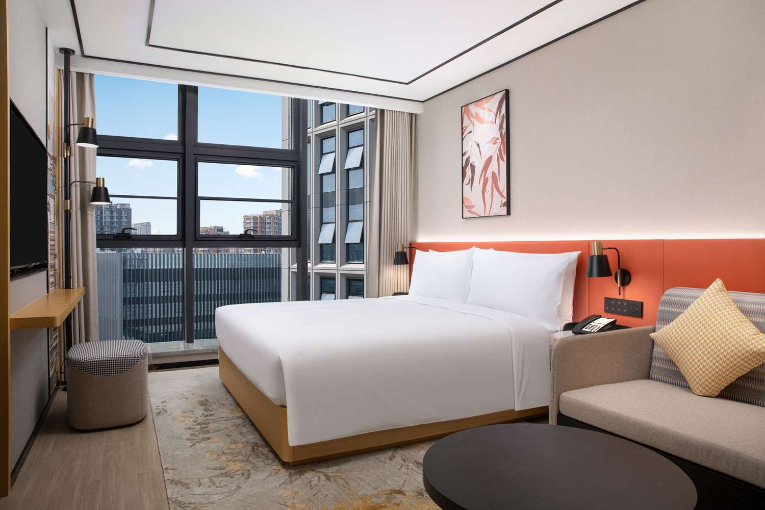 Deluxe, King Bed, Sofa