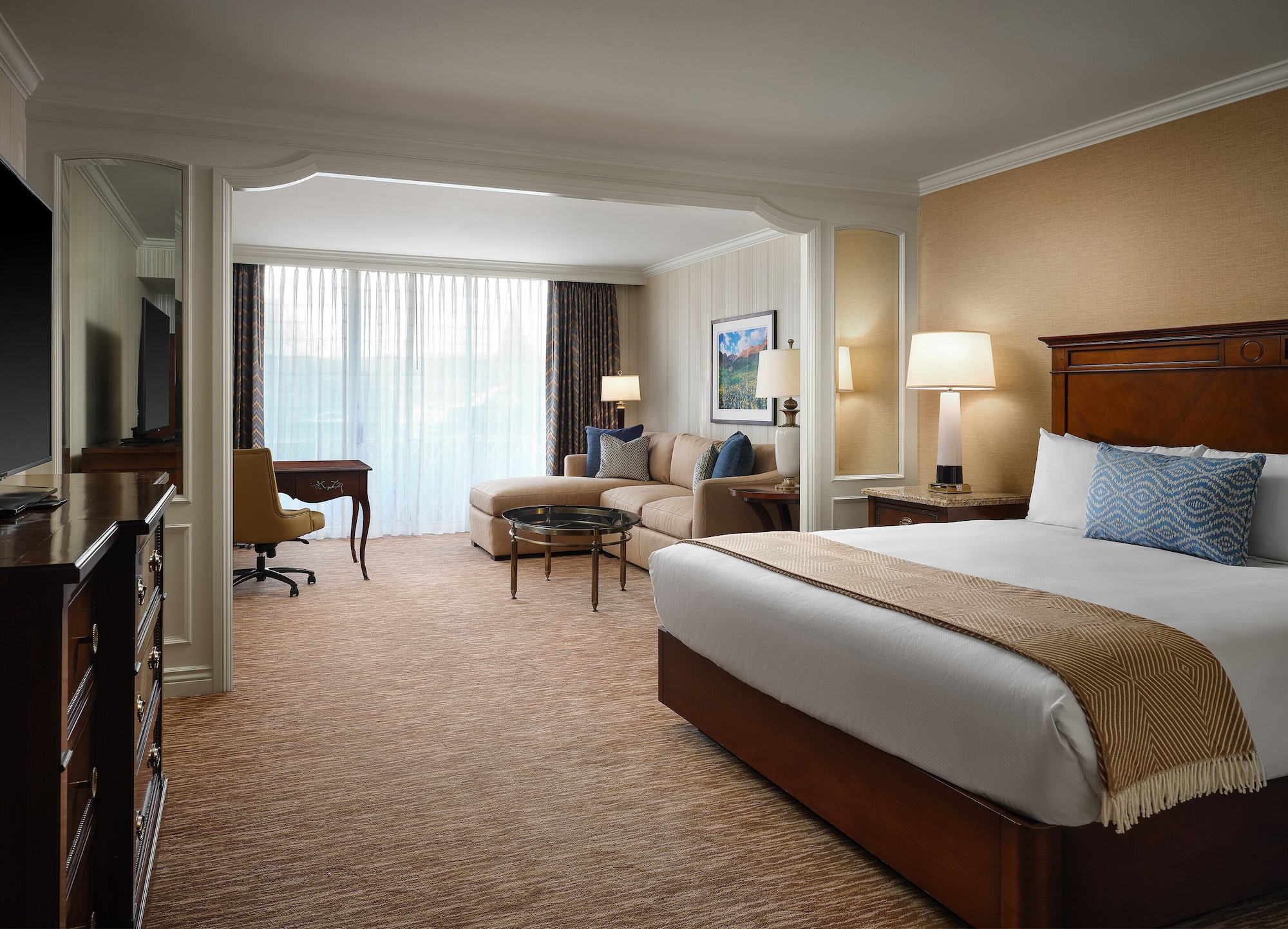 Garden, Premium, King Bed