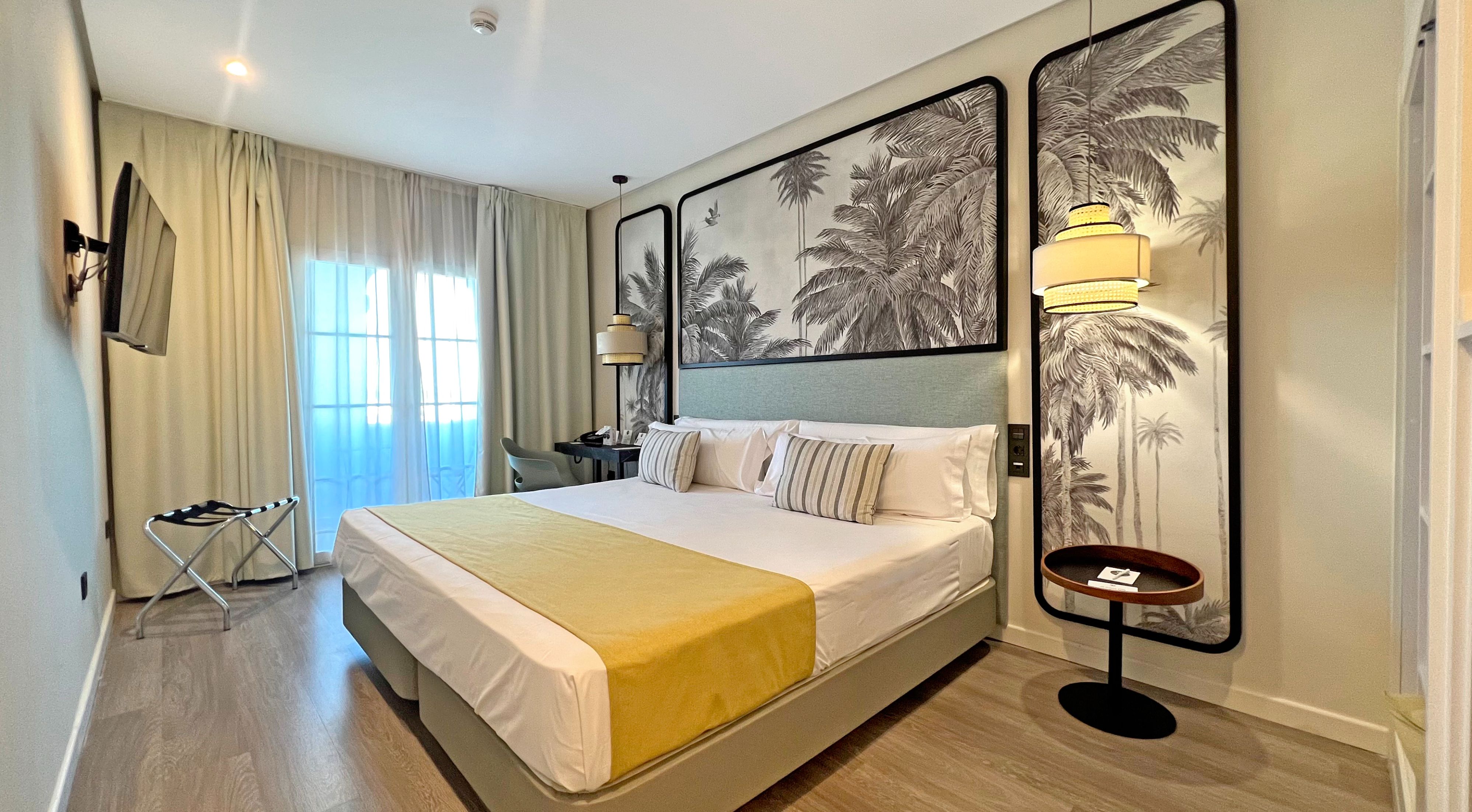 غرفة بسرير مزدوج أو سريرين منفصلين بإطلالة، Hotel Soho Boutique Puerto 3/10