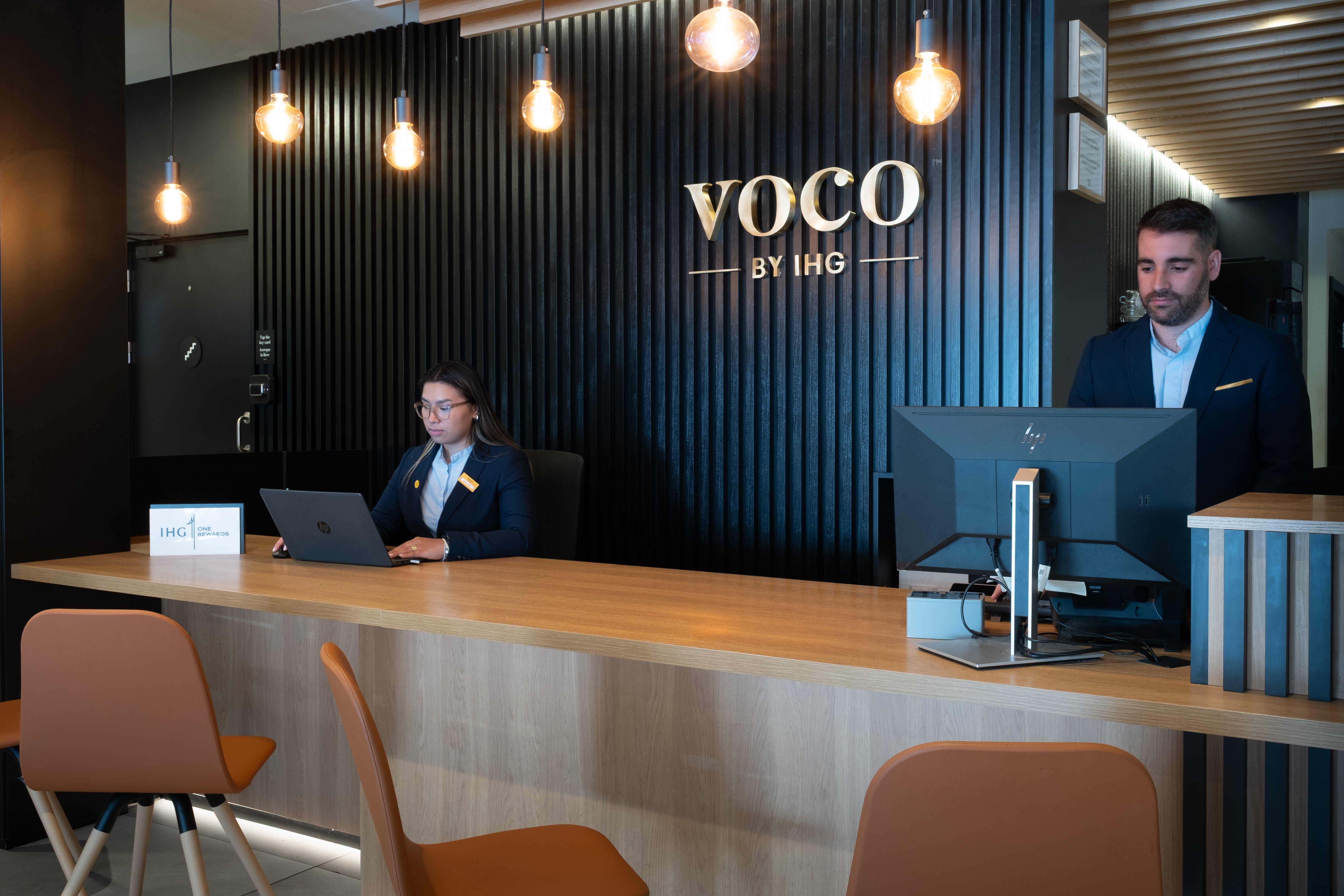 Lobby at voco Bilbao - City by IHG, BILBAO