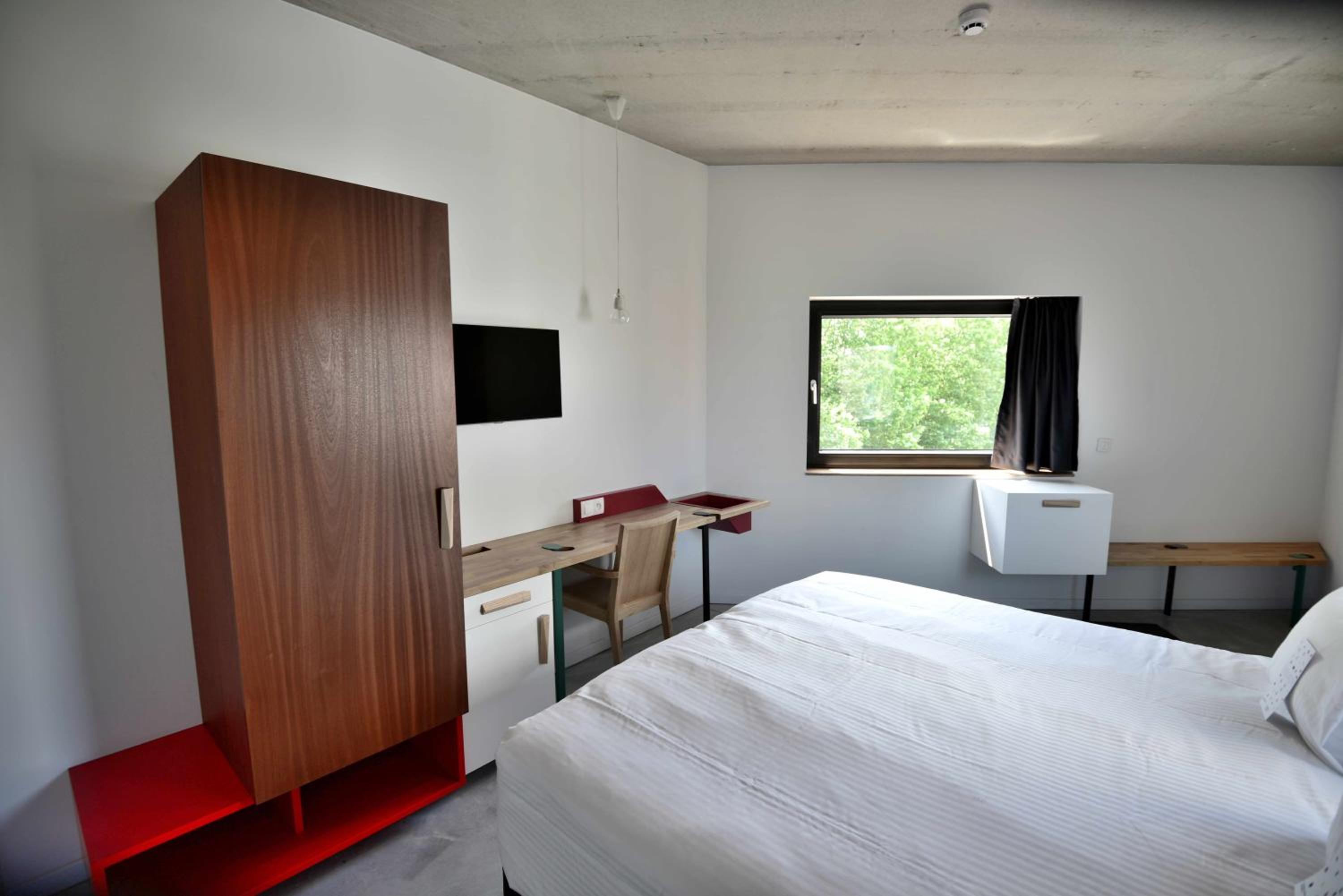 غرفة تنفيذية بسرير مزدوج، Belvue Hotel 4/10