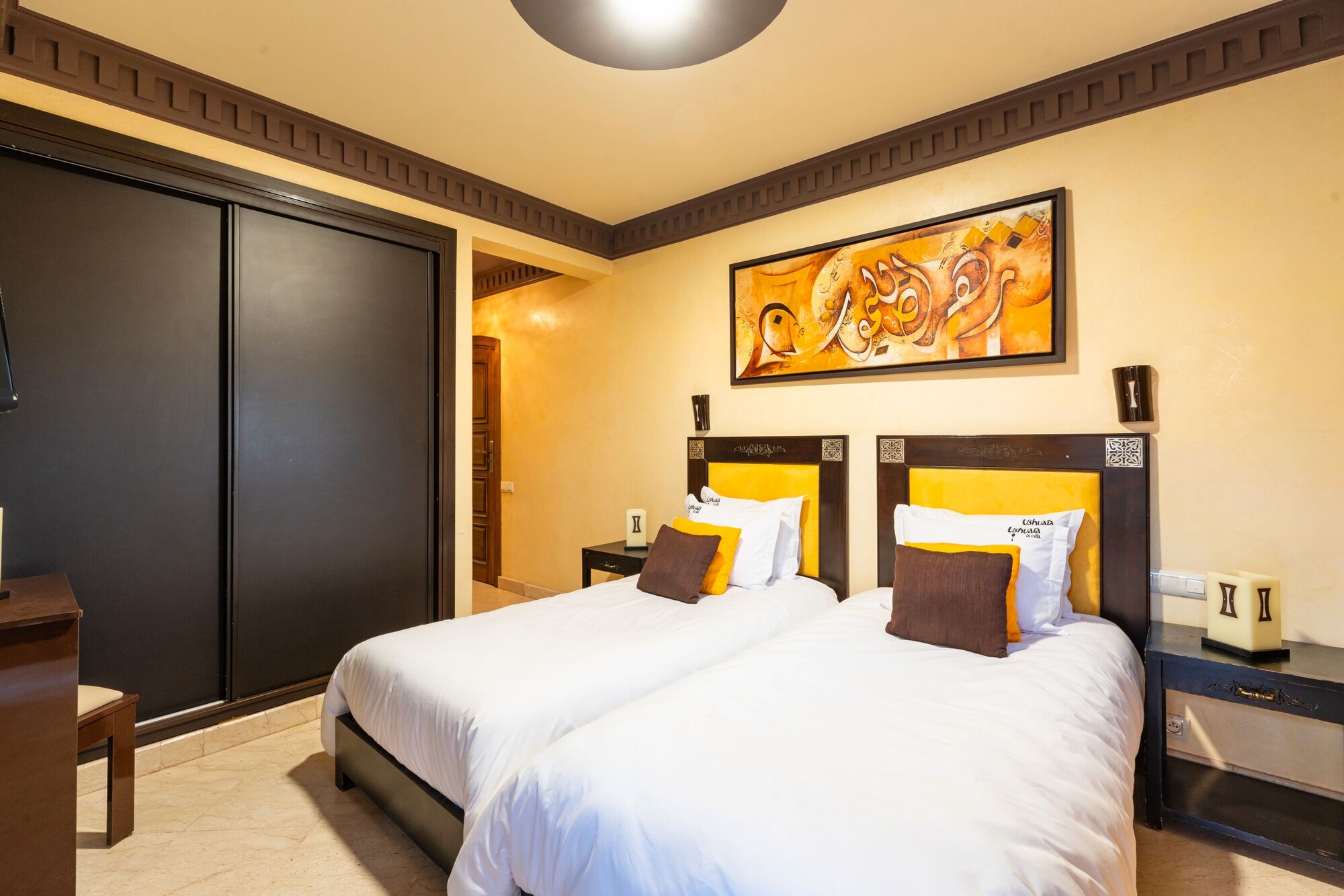 غرفة ديلوكس بسرير كينج، Riad Ushuaia la Villa - Centre Marrakech 6/10