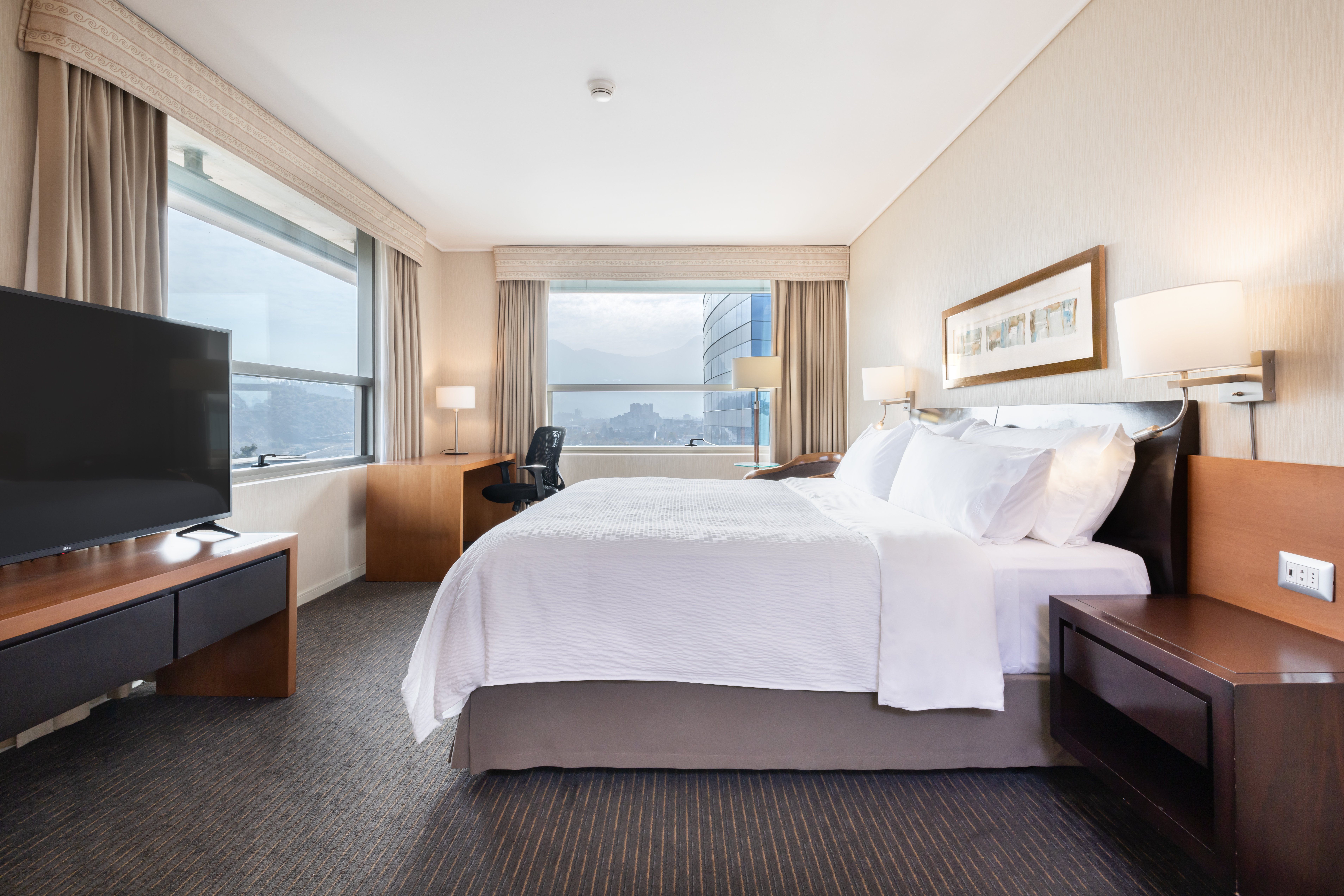Room, King Bed, Mountain View
