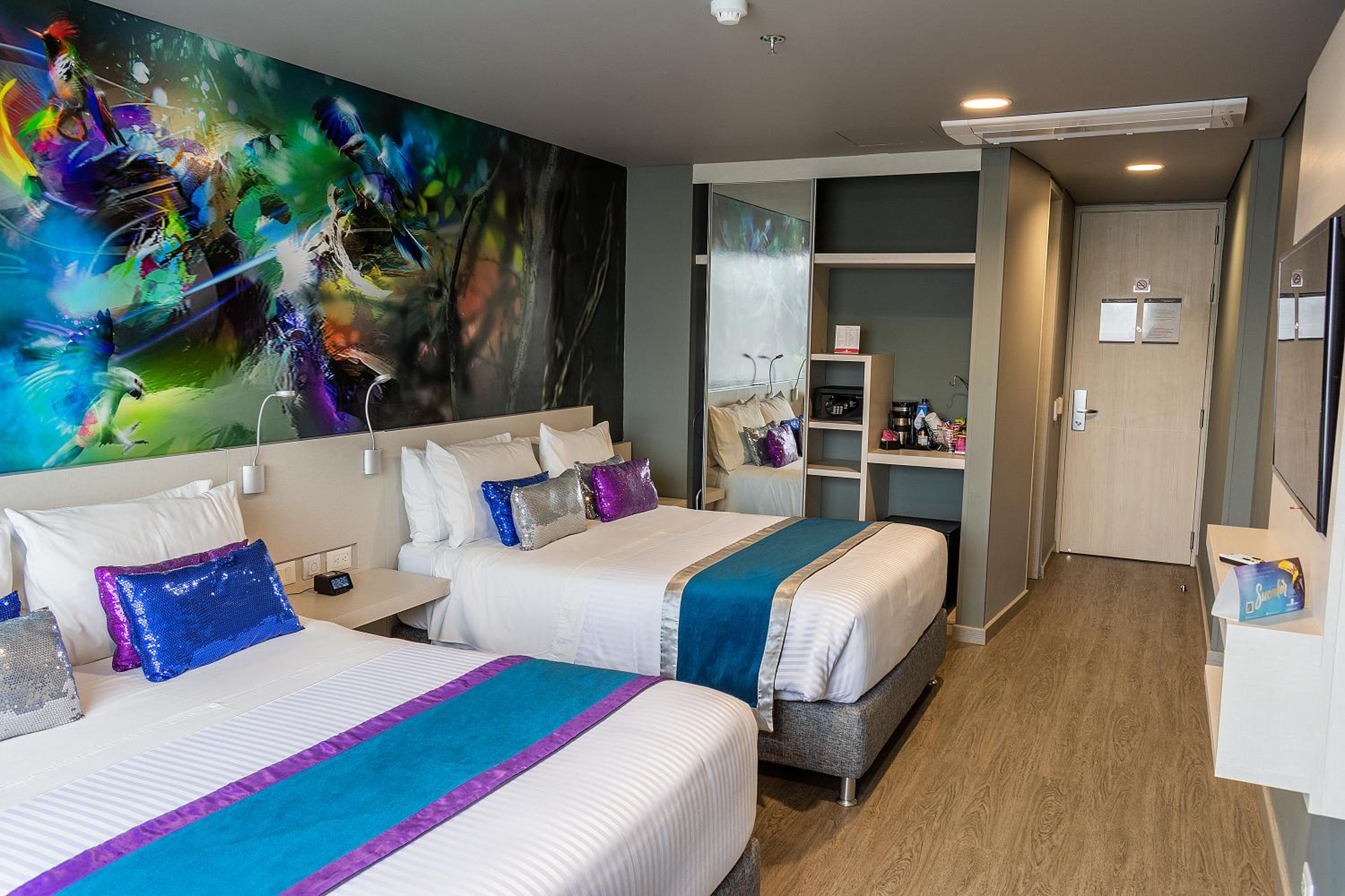 غرفة بسريرين كوين، Hotel Black Tower Premium 6/10
