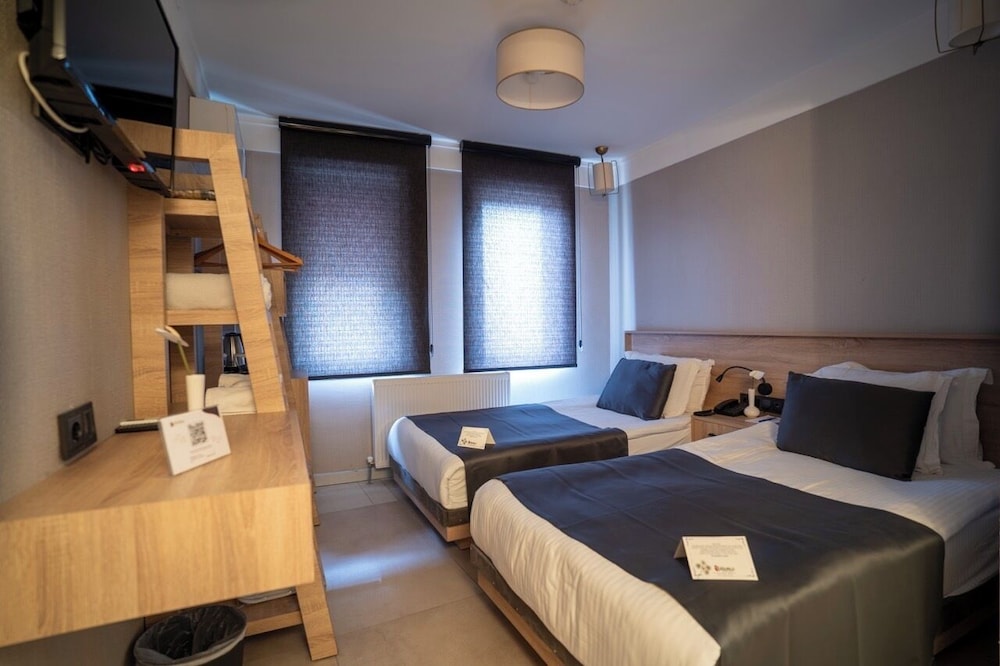 غرفة قياسية بسرير مزدوج أو سريرين منفصلين، UTKUBEY HOTEL 3/10