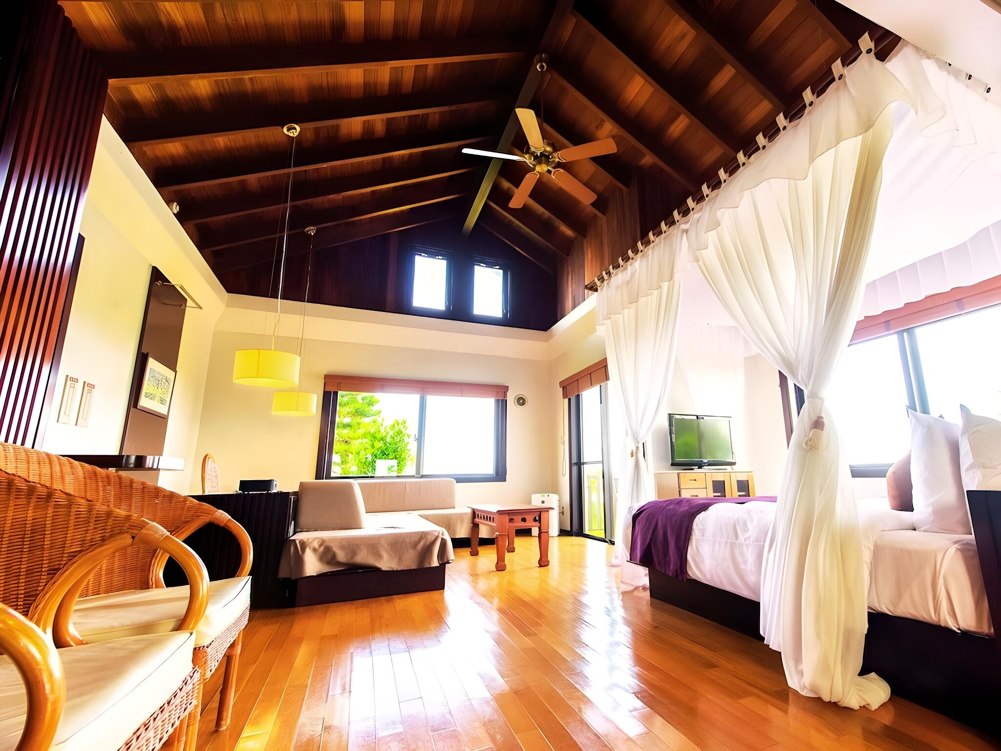Ocean Villa, Double Bed, Sea Side, on the Side, Terrace