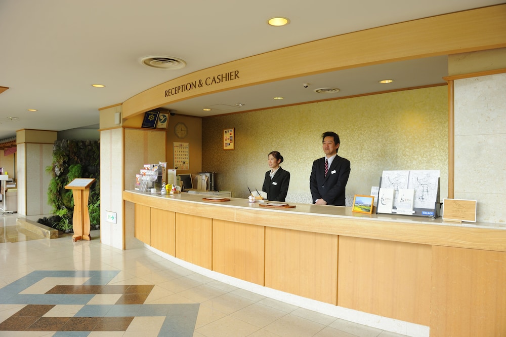 Lobby at Yufuin Kotobuki Hananosho, YUFU