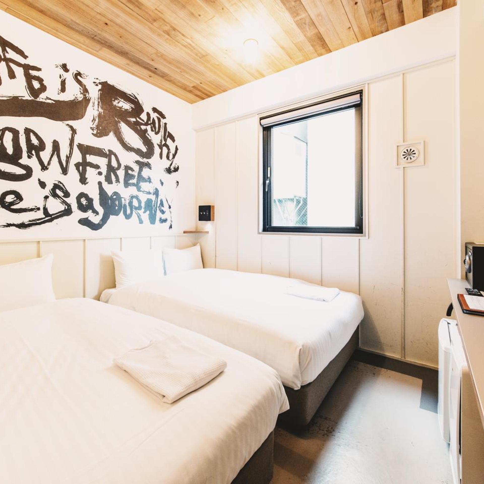 Compact, Quadruple, 2 Semi Double Beds