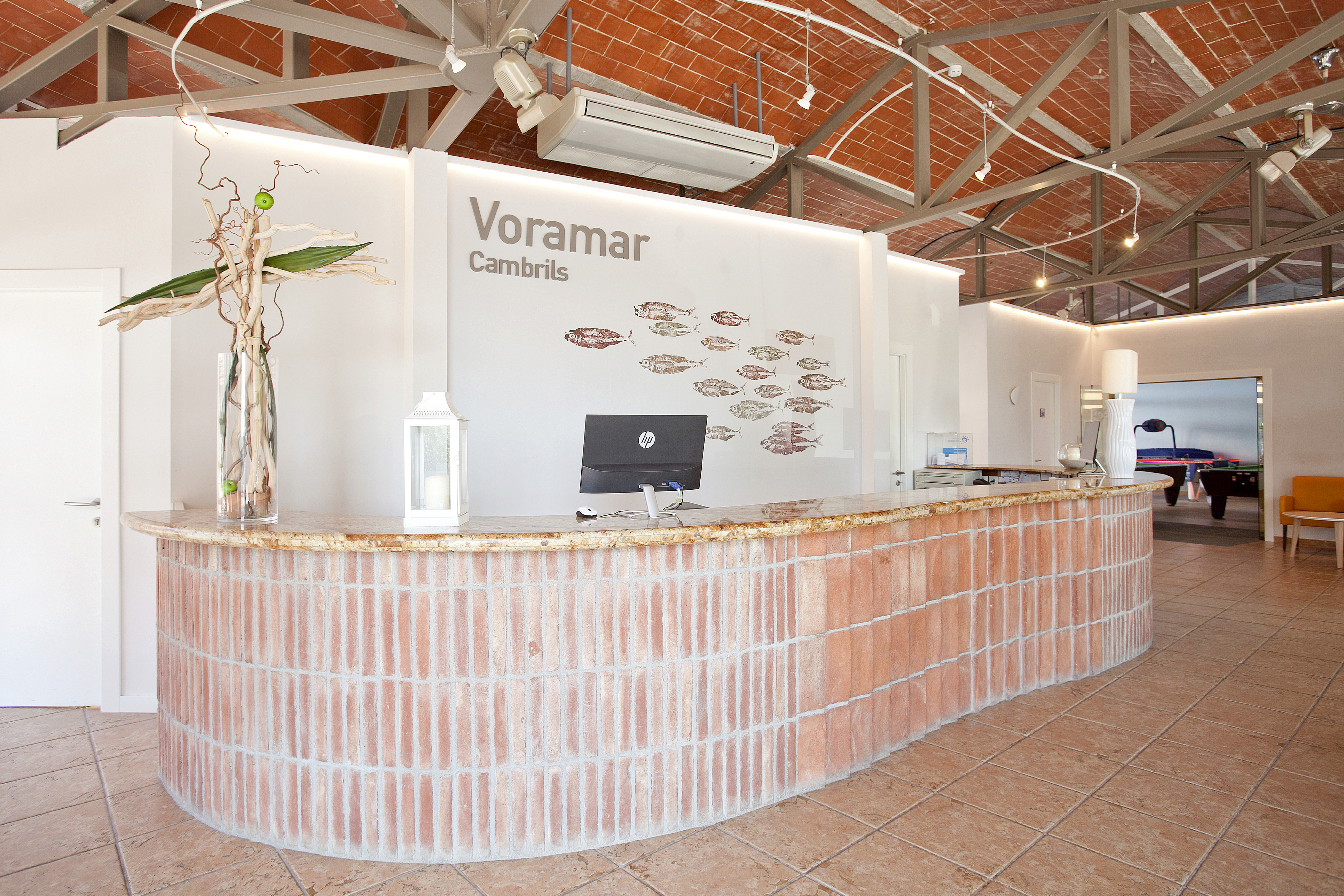 Lobby at Voramar Aparthotel, CAMBRILS