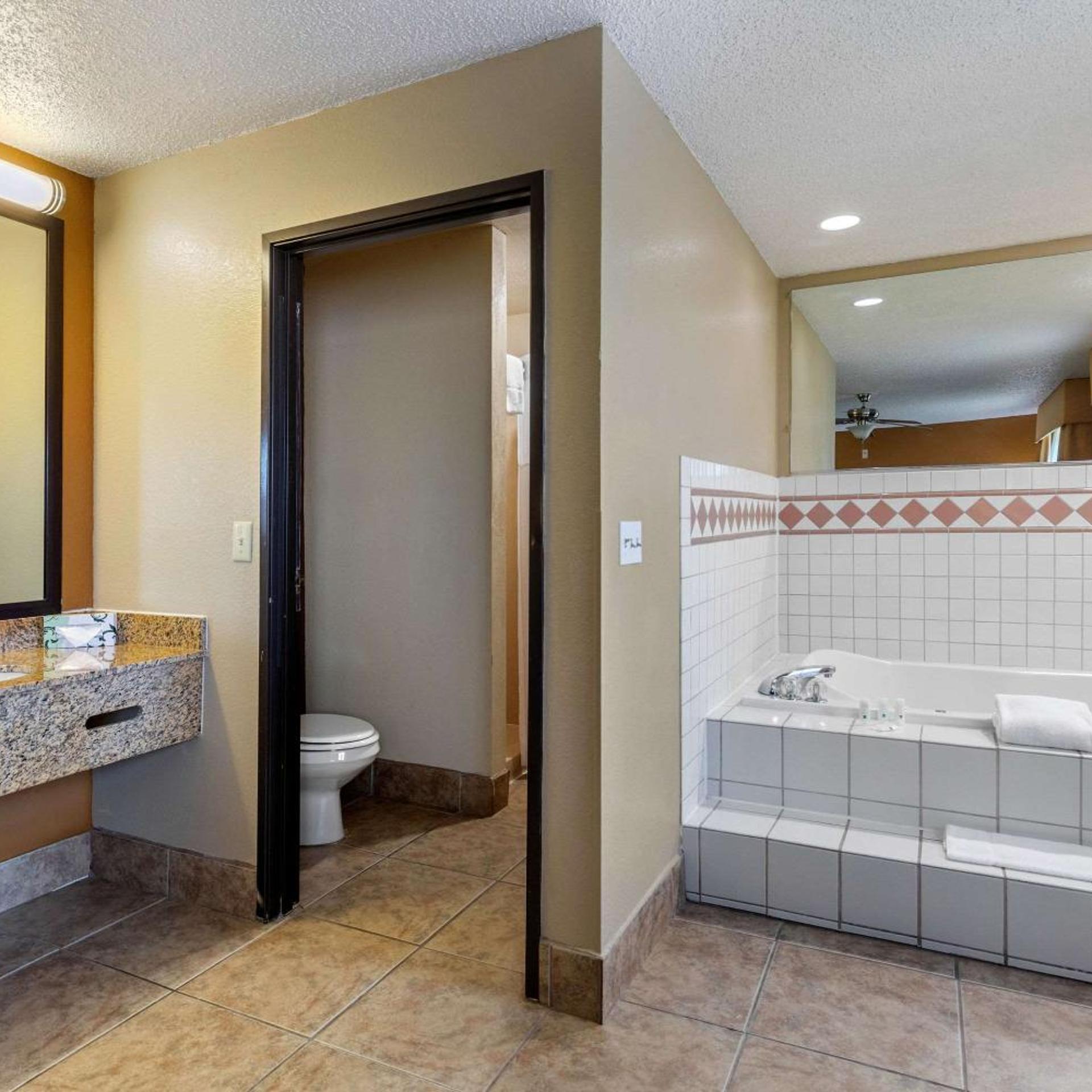 جناح تنفيذي بسرير كينج، Quality Suites Addison-Dallas 4/4