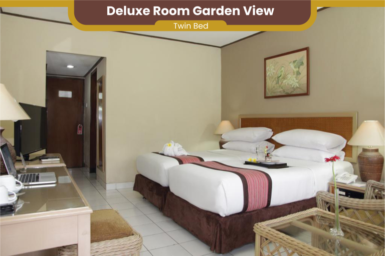Garden, Deluxe, Twin Beds