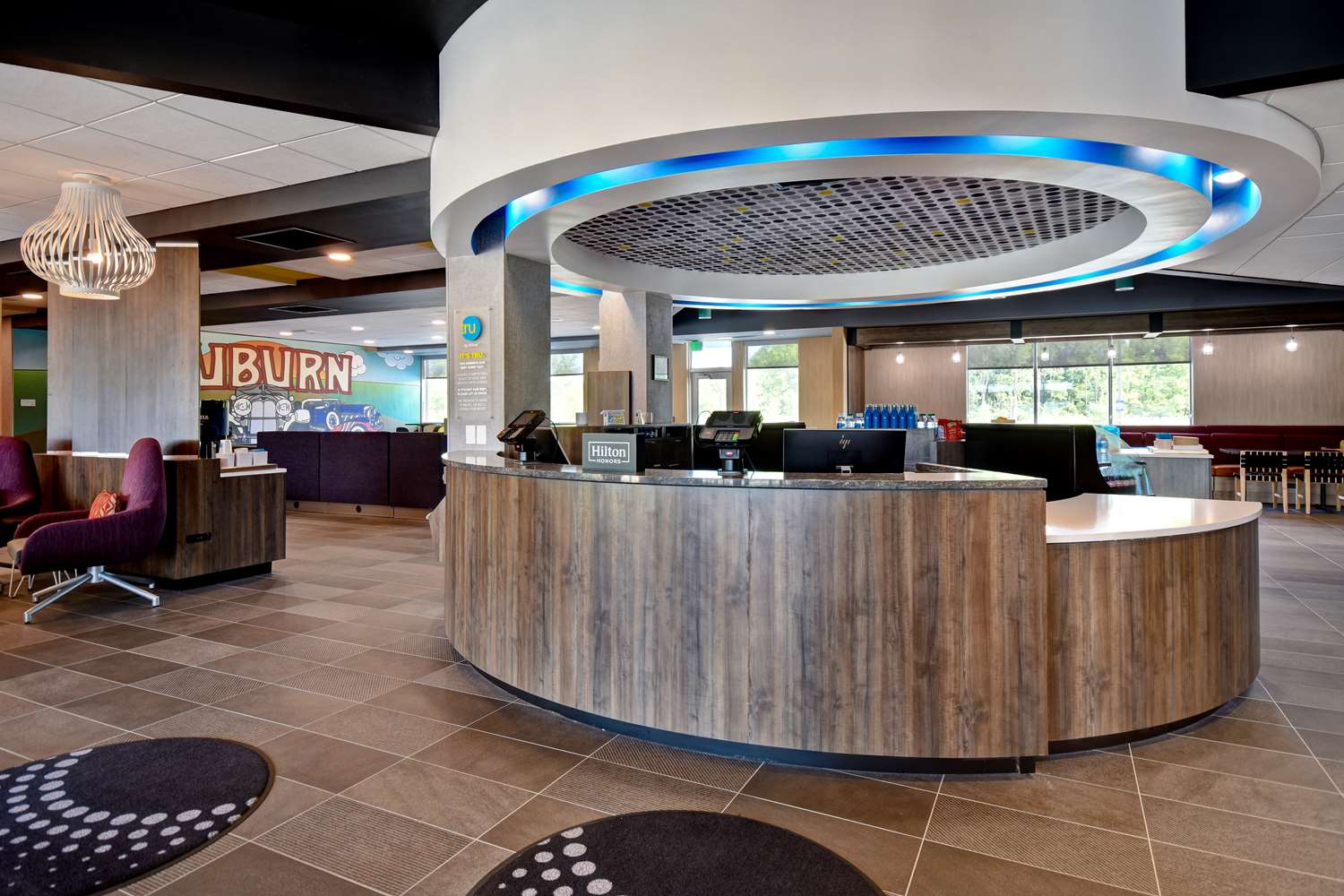 Lobby at Tru By Hilton Auburn In, AUBURN - IN