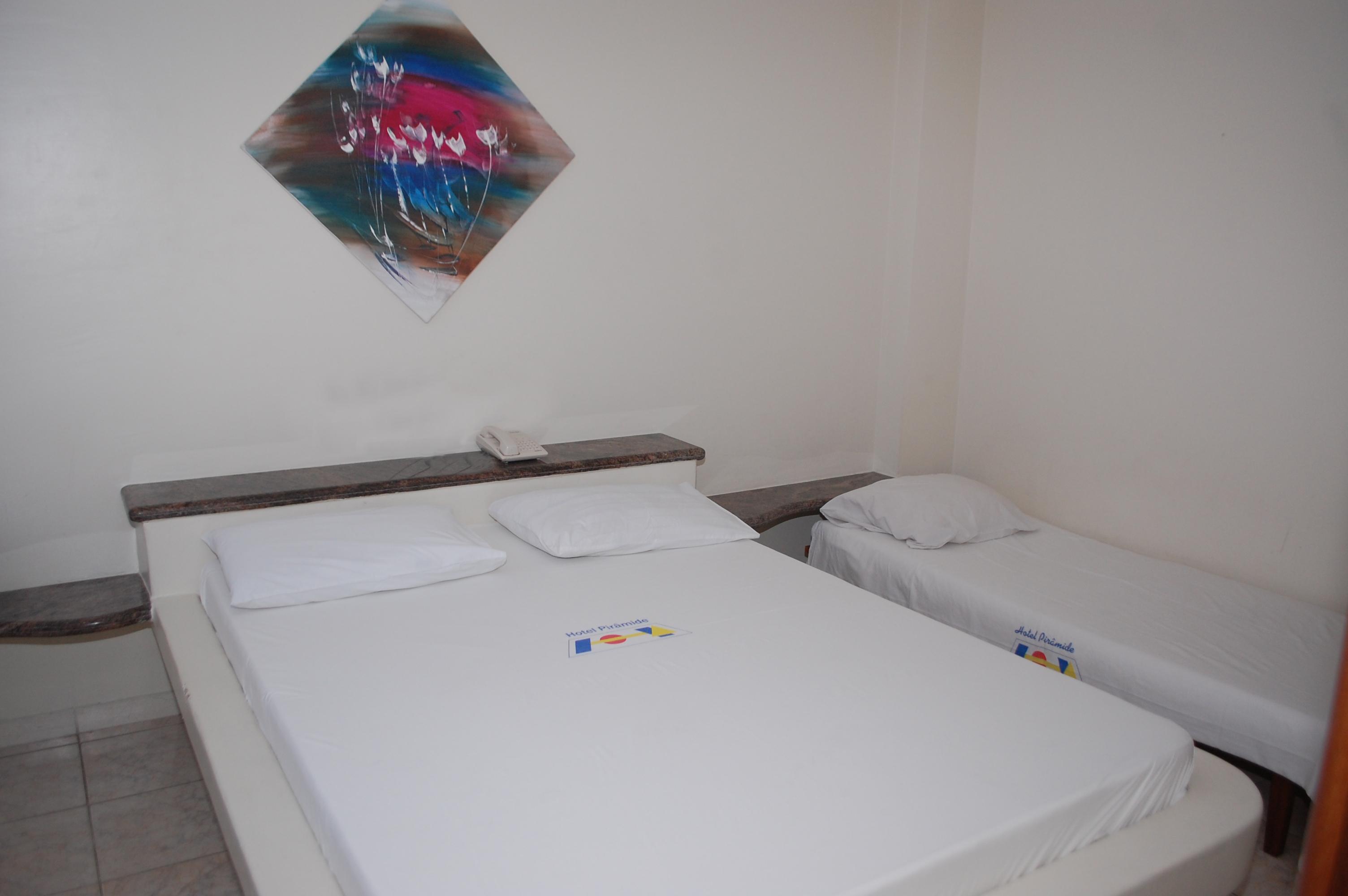 غرفة ديلوكس مفردة، Hotel Piramide Paulo VI 4/4