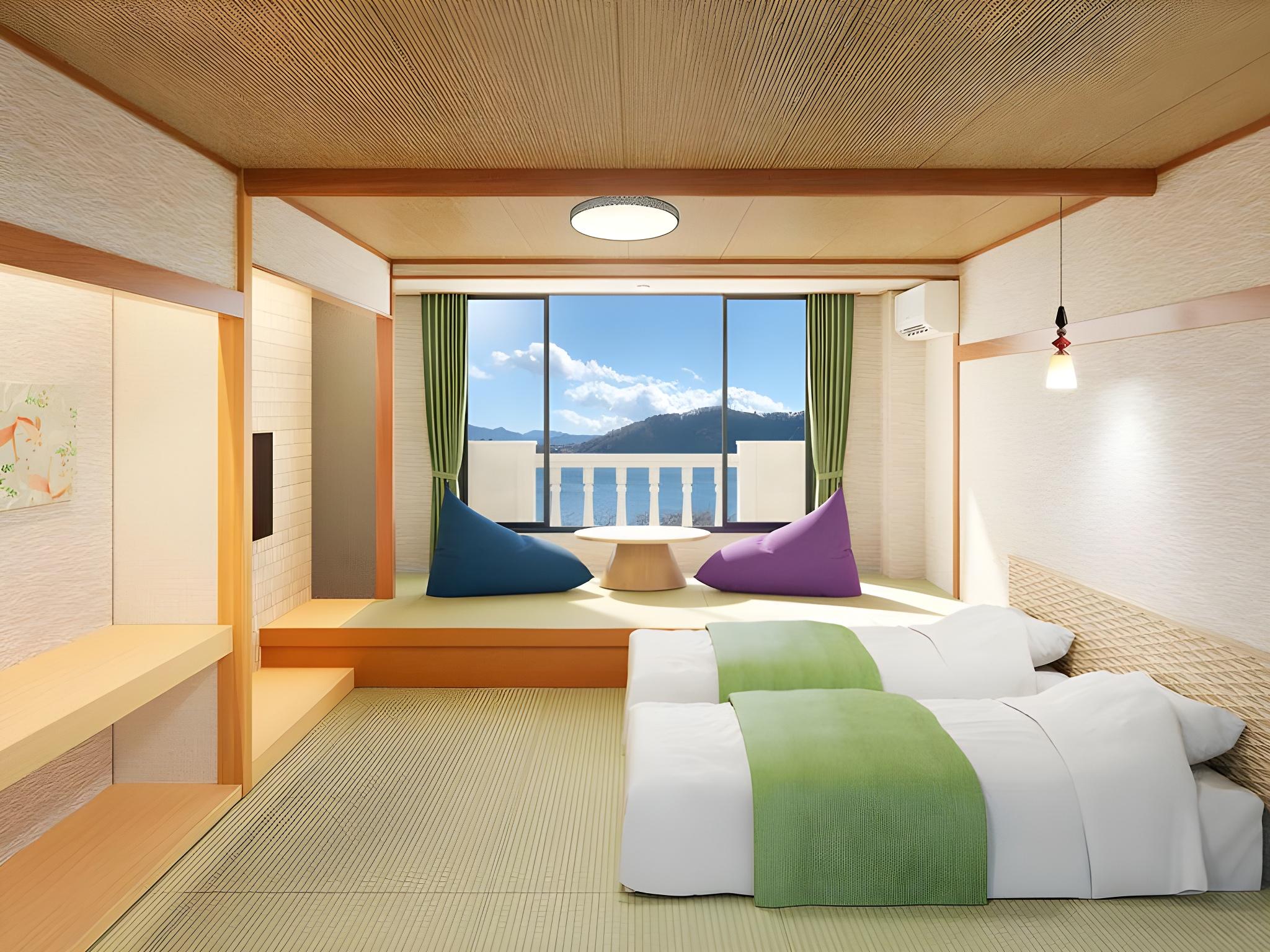 Japanese Western, Japanese, Modern, Lake View, Tatami, East Wing