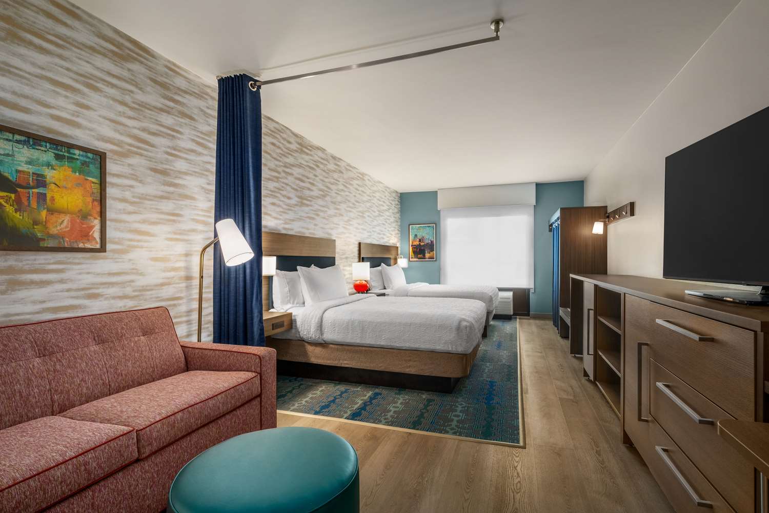 STUDIO, SUITE, 2 QUEEN BEDS