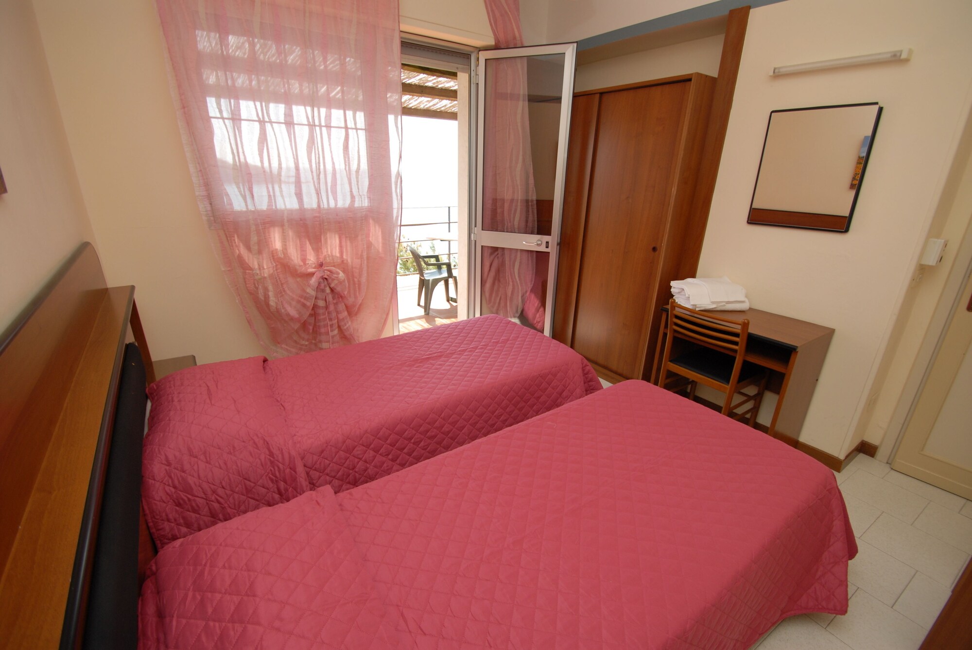 Adjoining, Quadruple, 2 Double Beds, Sea View, Terrace