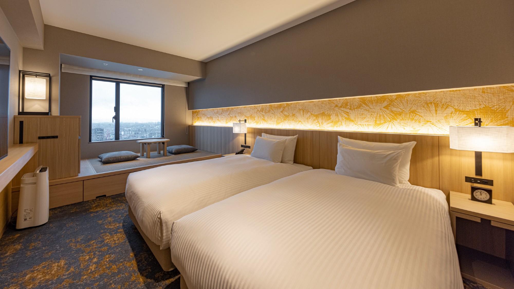 Space, Deluxe, Triple, Twin Beds, Tatami