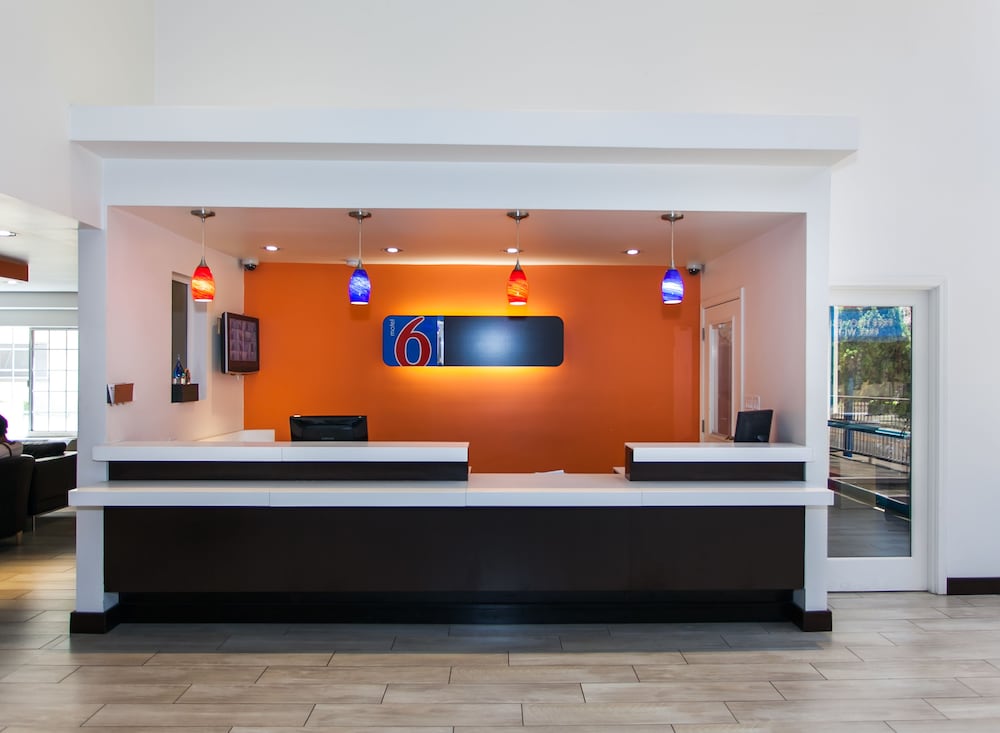 Lobby at Motel6 Hollywood, CA - Los Angeles, LOS ANGELES - CA