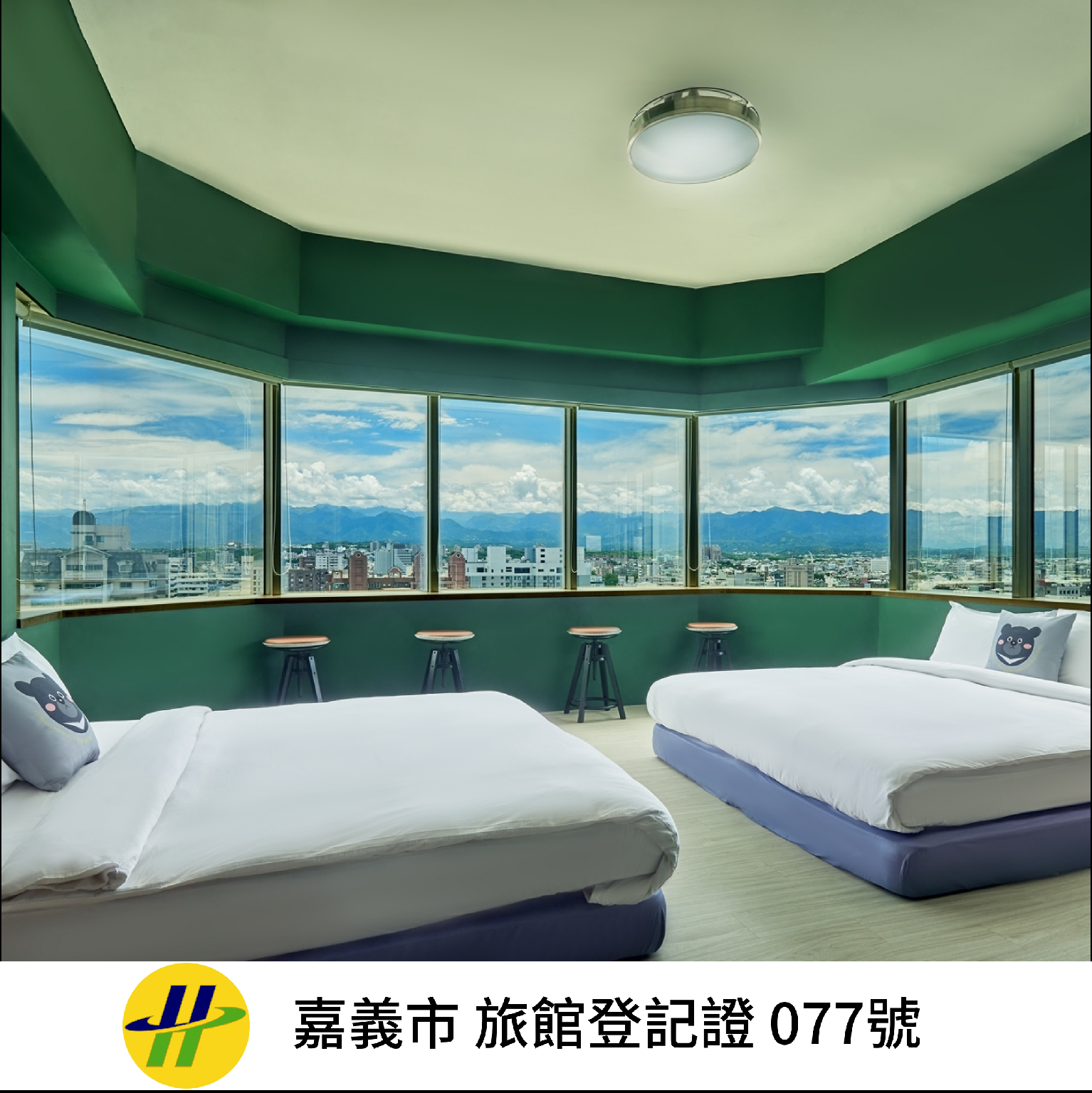 1 Bedroom, Gallery, Quadruple, No Window