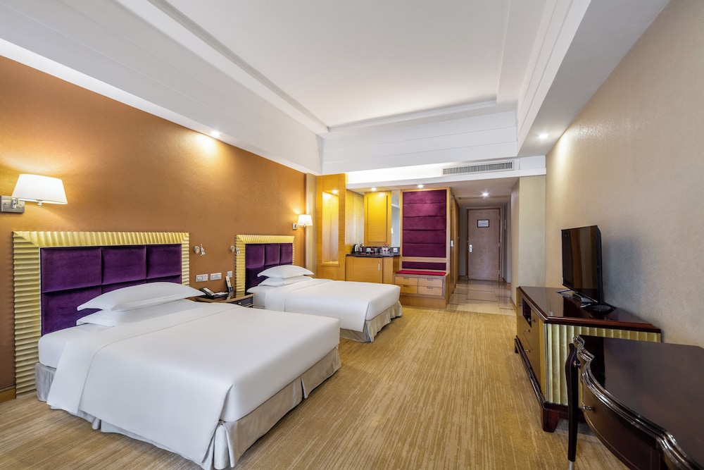 جناح بزنس بسريرين منفصلين بشرفة بغرفة نوم واحدة، Xinhui Country Garden Phoenix Hotel 3/10