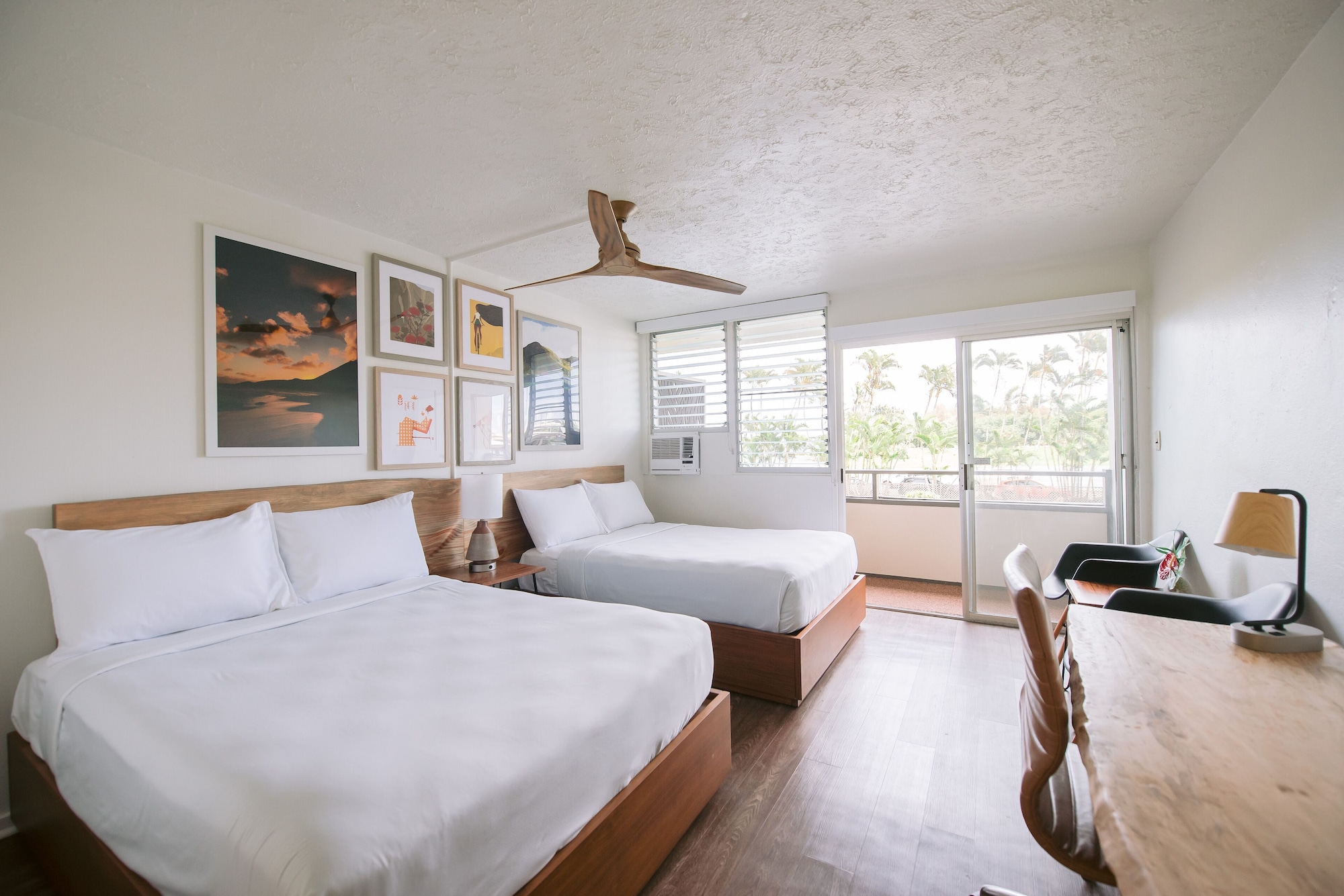ROOM, 2 DOUBLE BEDS, BAY VIEW, BALCONY