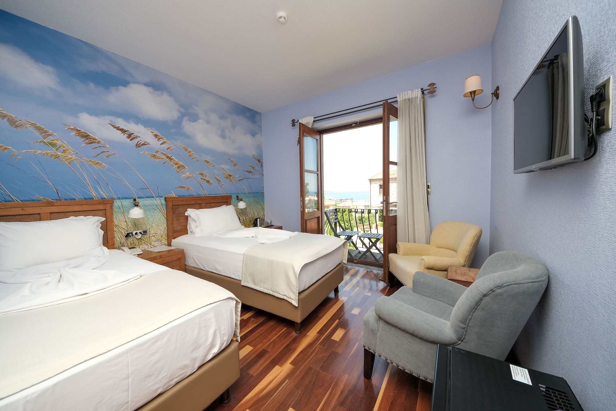 ROOM, TWIN BEDS, SEA VIEW, BALCONY
