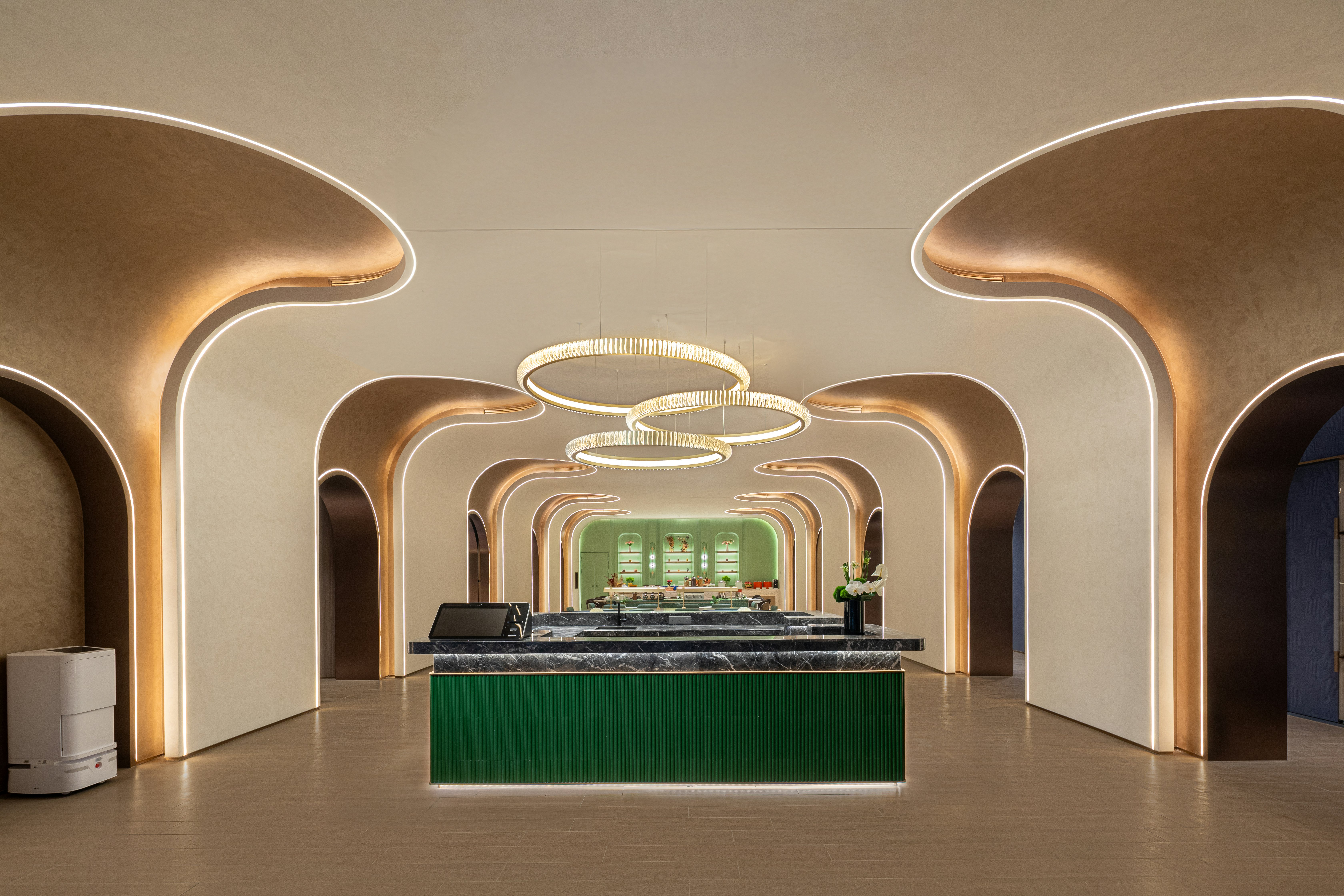 Lobby at Modena by Fraser Wujiaochang Shanghai, SHANGHAI