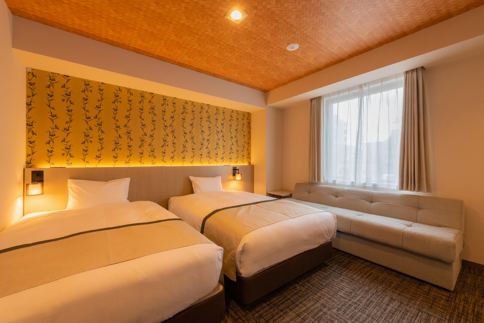 Semi Room, 2 Semi Double Beds