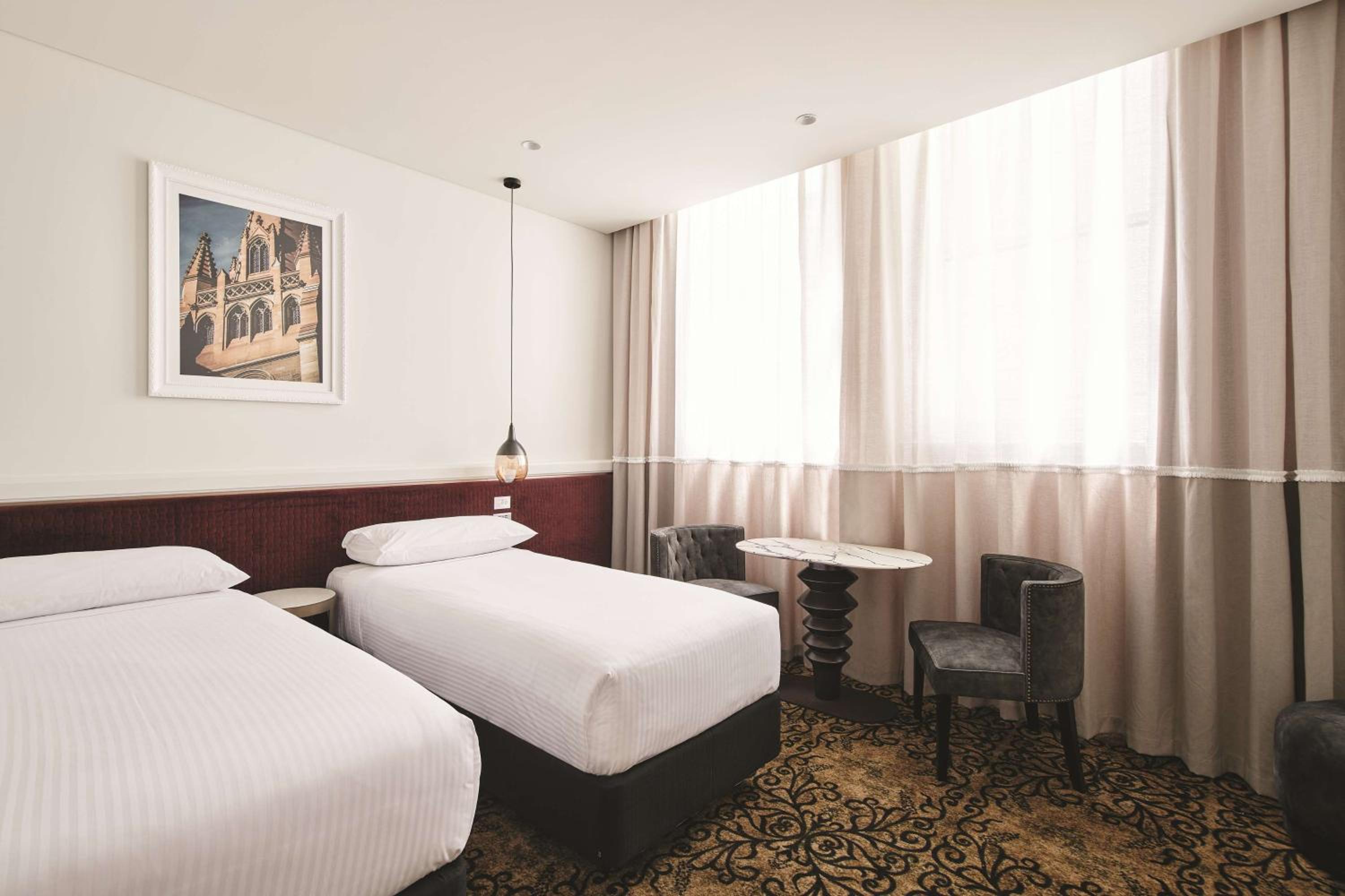 غرفة بريميير بسرير مزدوج أو سريرين منفصلين، Rendezvous Hotel Melbourne 2/6