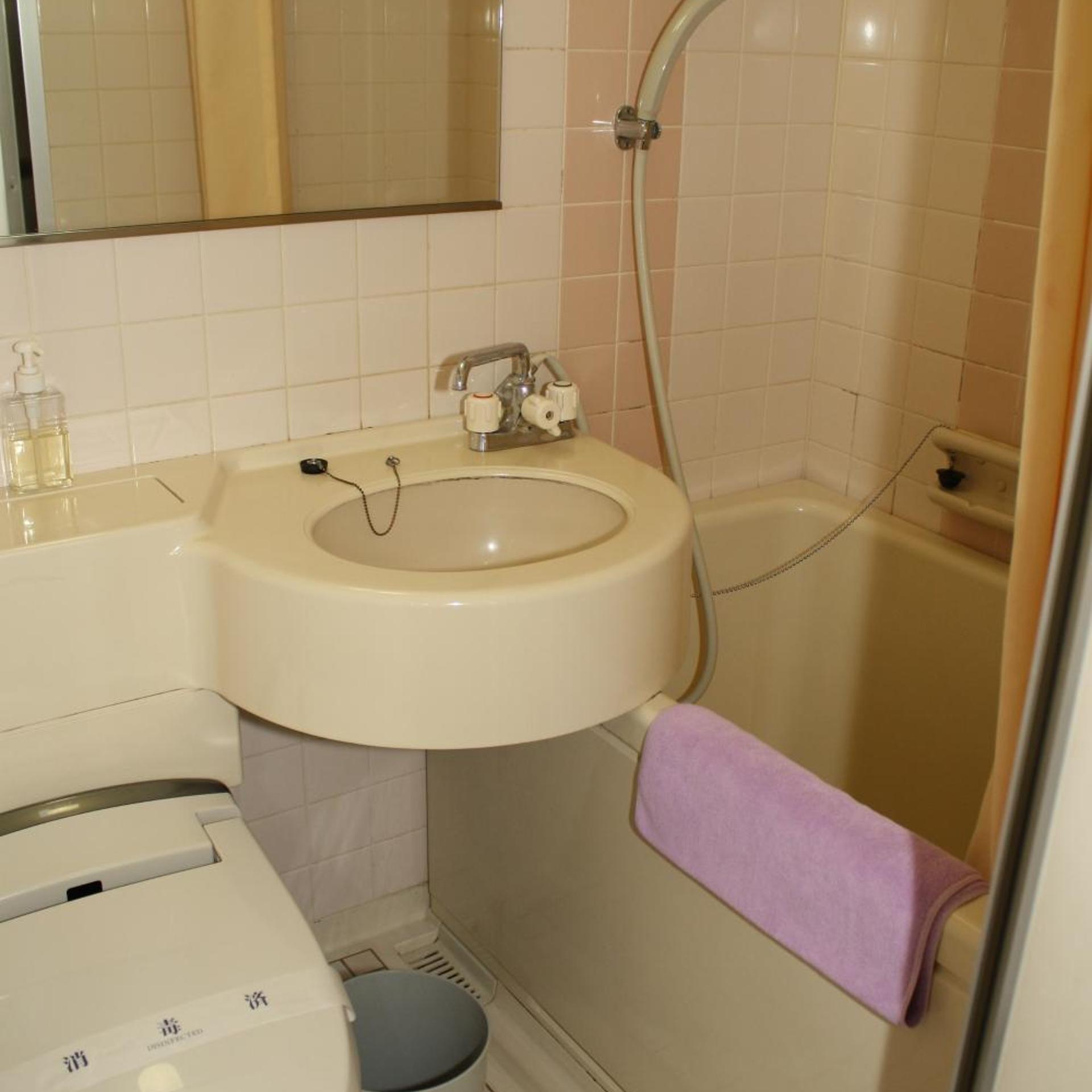 غرفة بسريرين منفصلين بإطلالة على البحيرة بحمام خاص، Hotel Grand Toya 8/9
