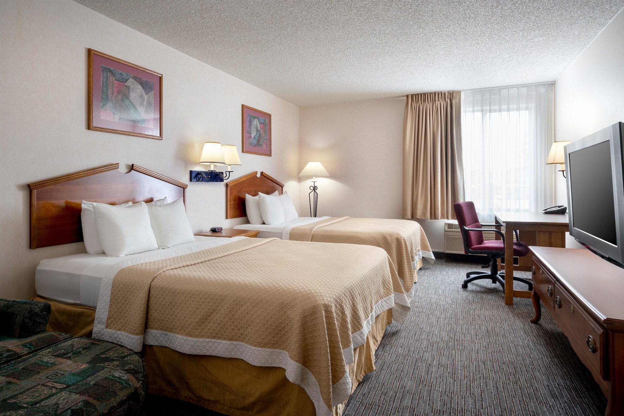 Renovated, Studio, Suite, 2 Queen Beds