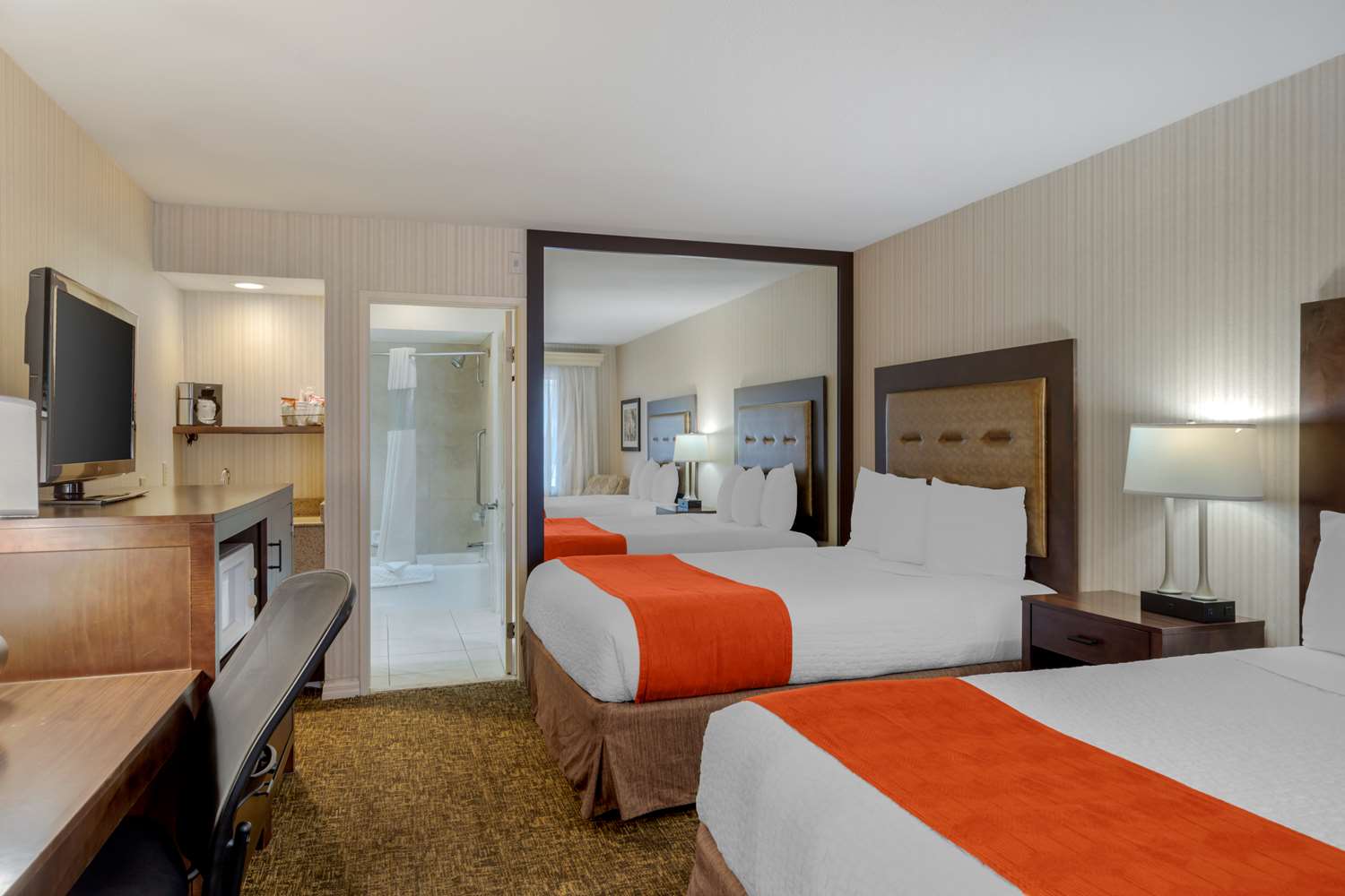 غرفة بسريرين كوين، Best Western Plus Big America 3/6
