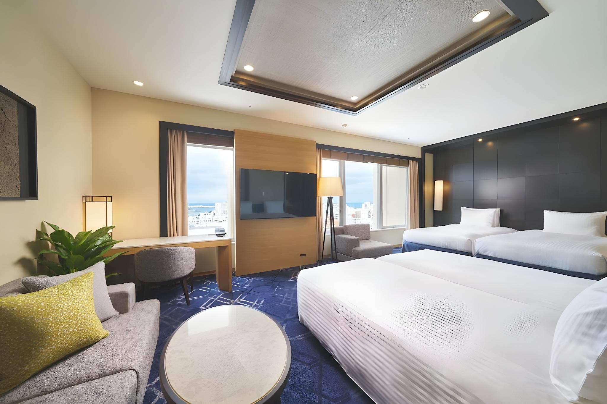 Grand, Suite, 2 Double Beds, with Extra Bed, Premier Floor