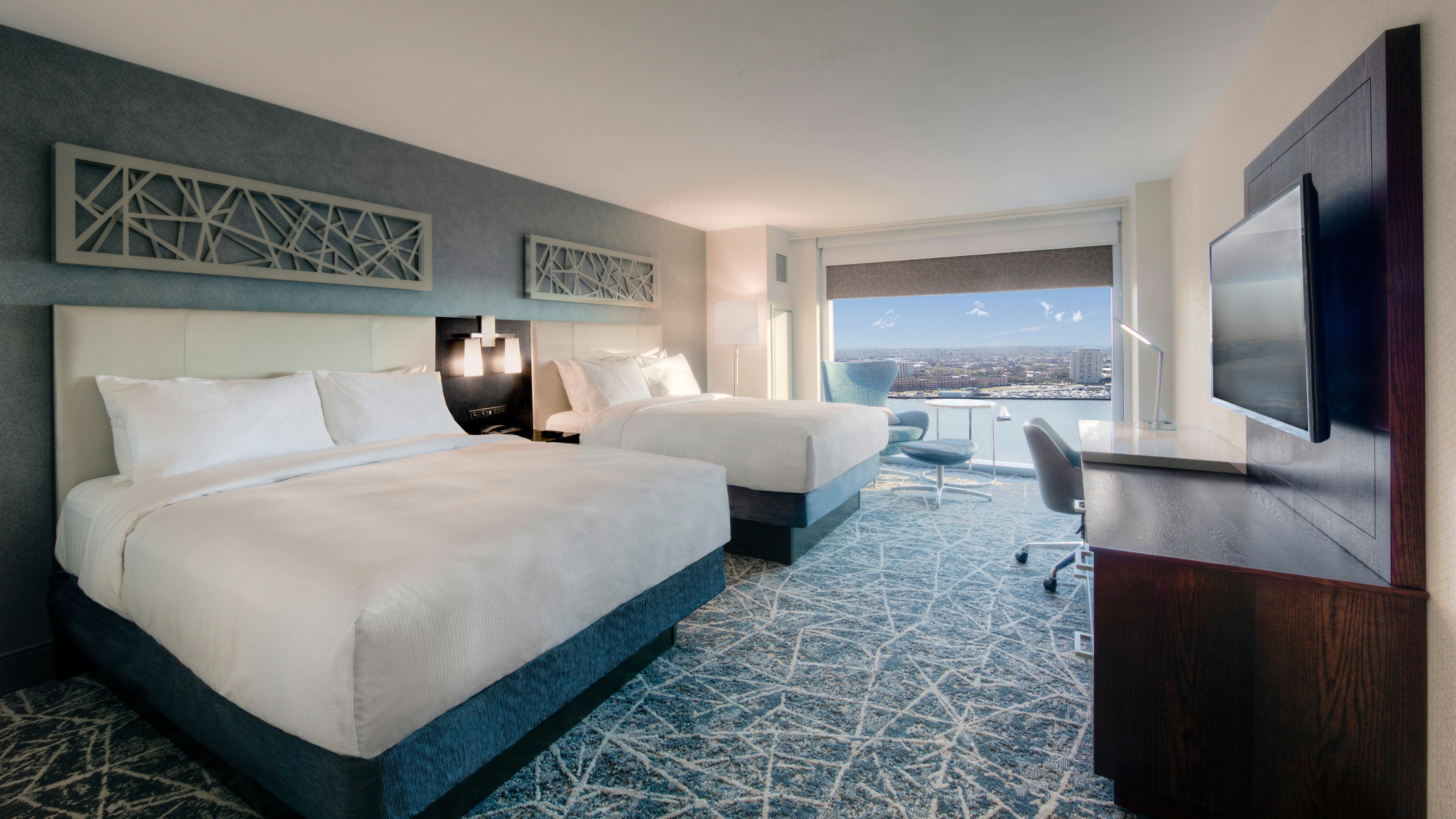 ROOM, 2 QUEEN BEDS, FULL RIVER VIEW