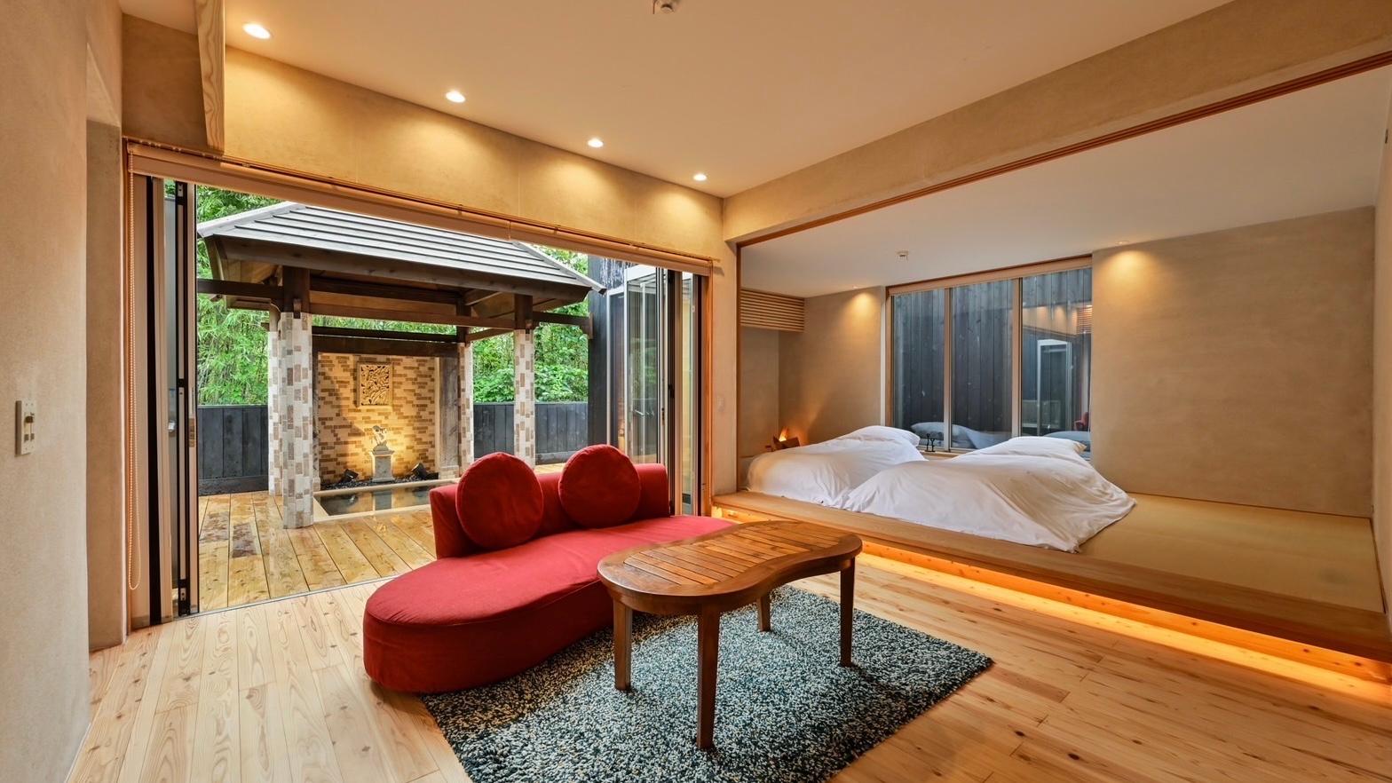 Japanese Western, Deluxe, Suite, Night View