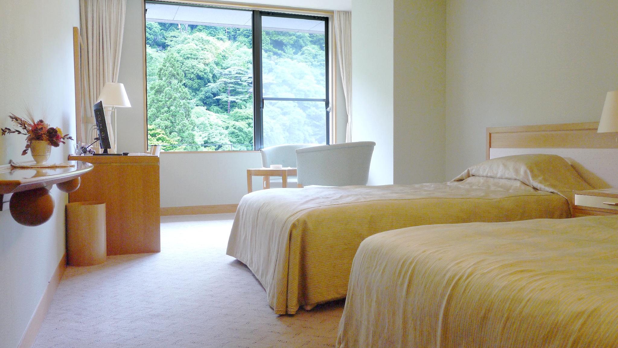 Western, Valley, Twin Beds, Mountain View