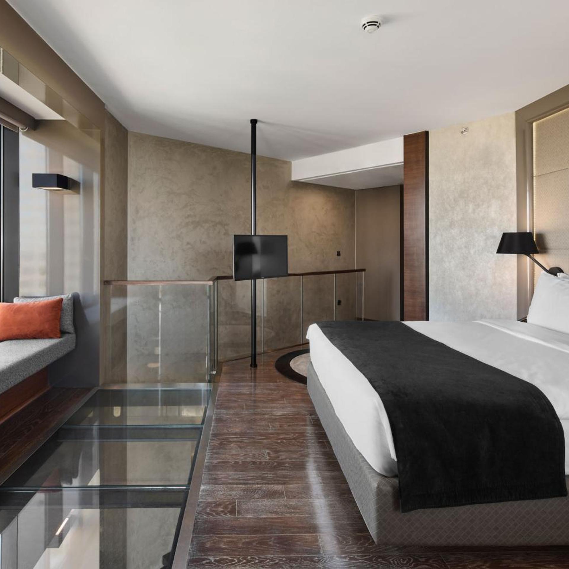 1 Bedroom, Bi Level, Suite, with View